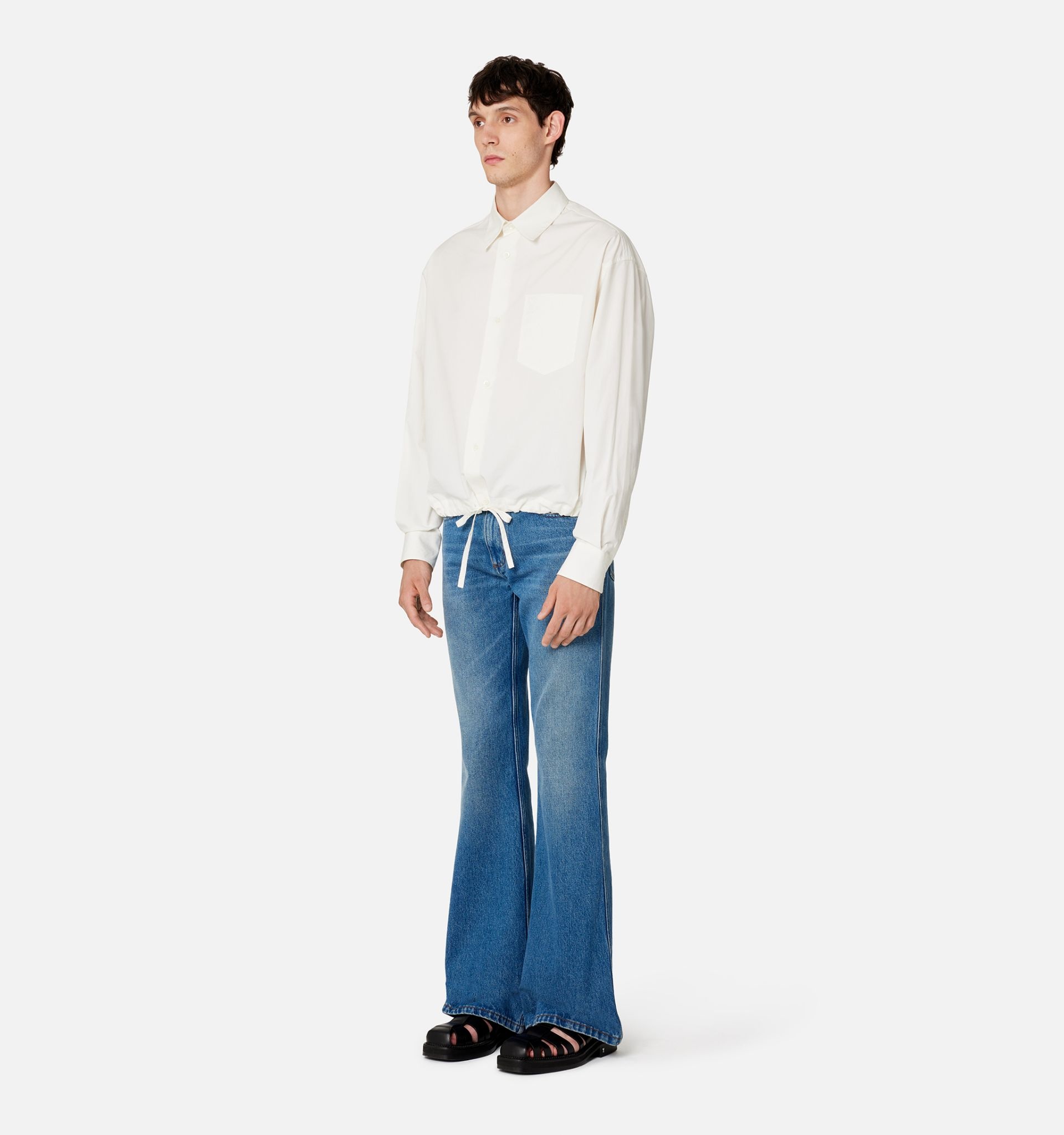 Shirt With Waist Cord - 3