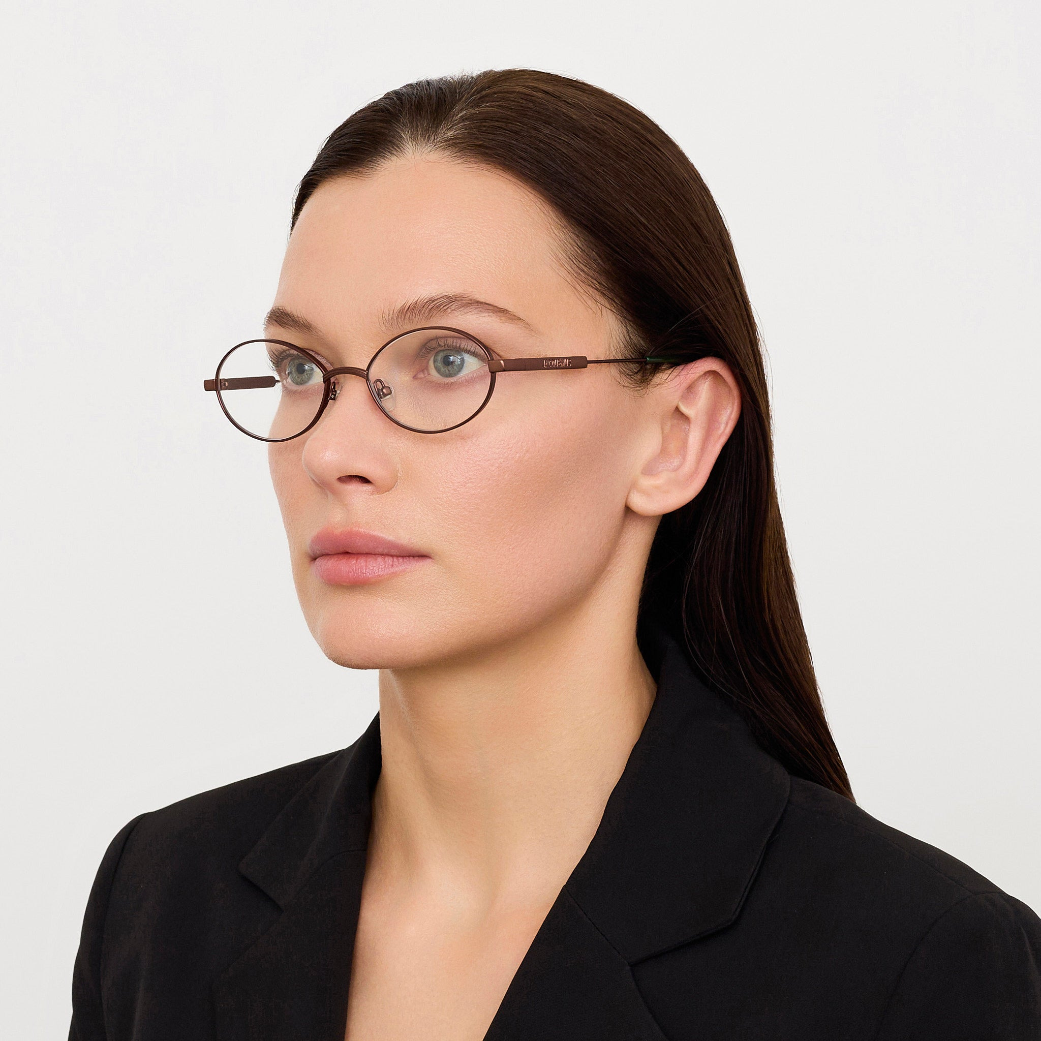 Meunier Optical in Metallic Brown - 2