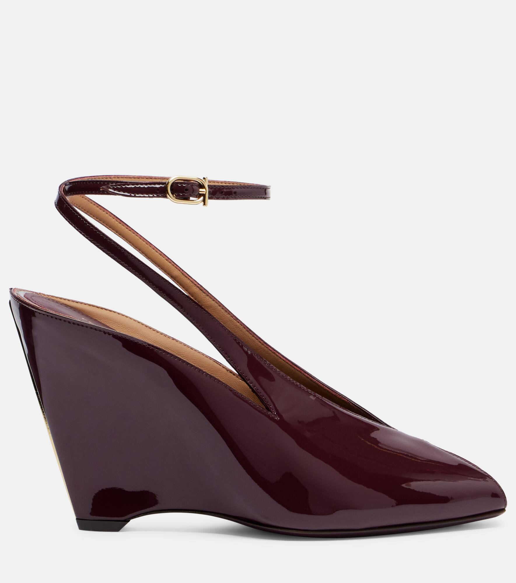 Arcadia 95 patent leather sandals - 4