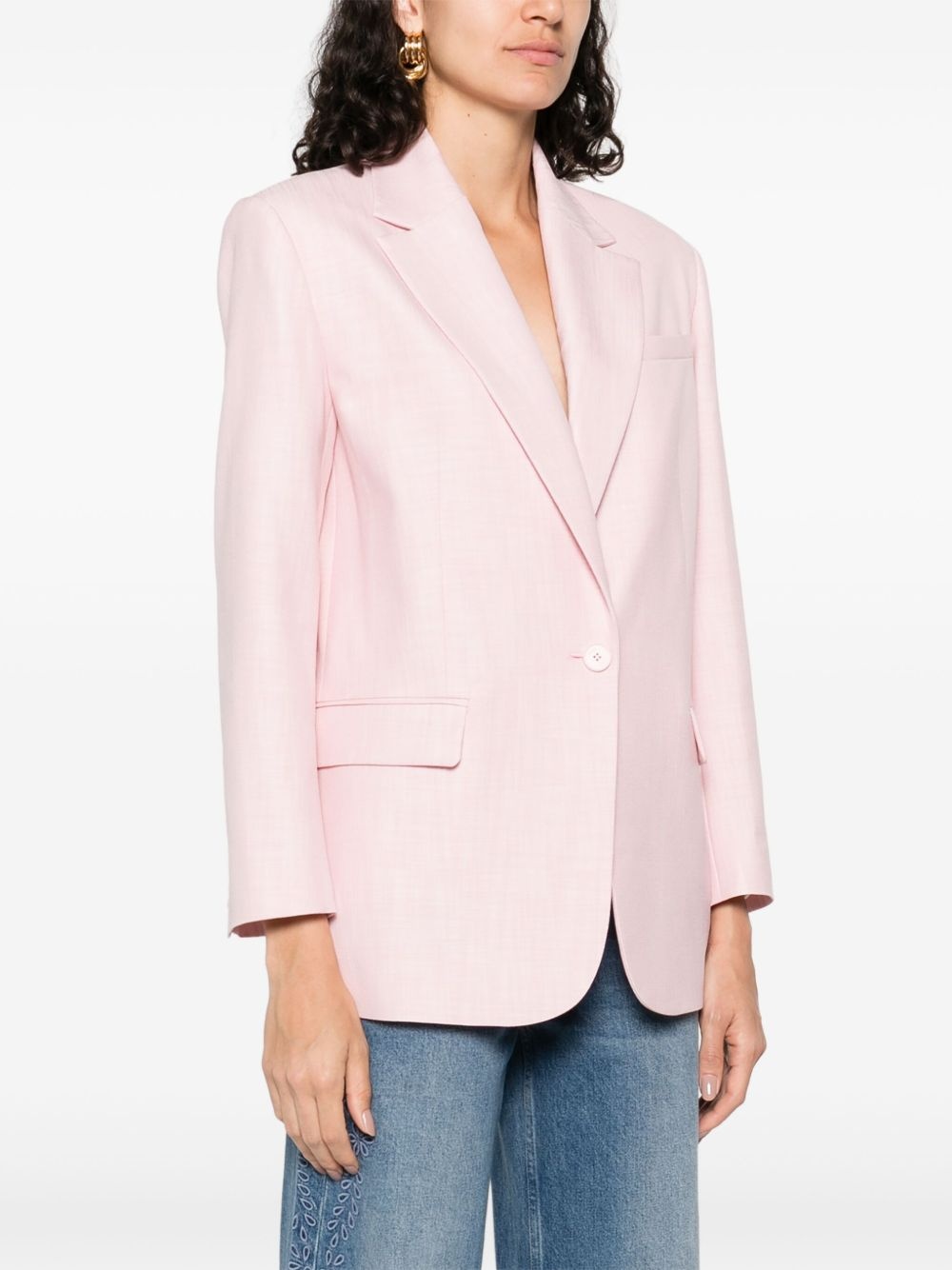 single-breasted blazer - 3