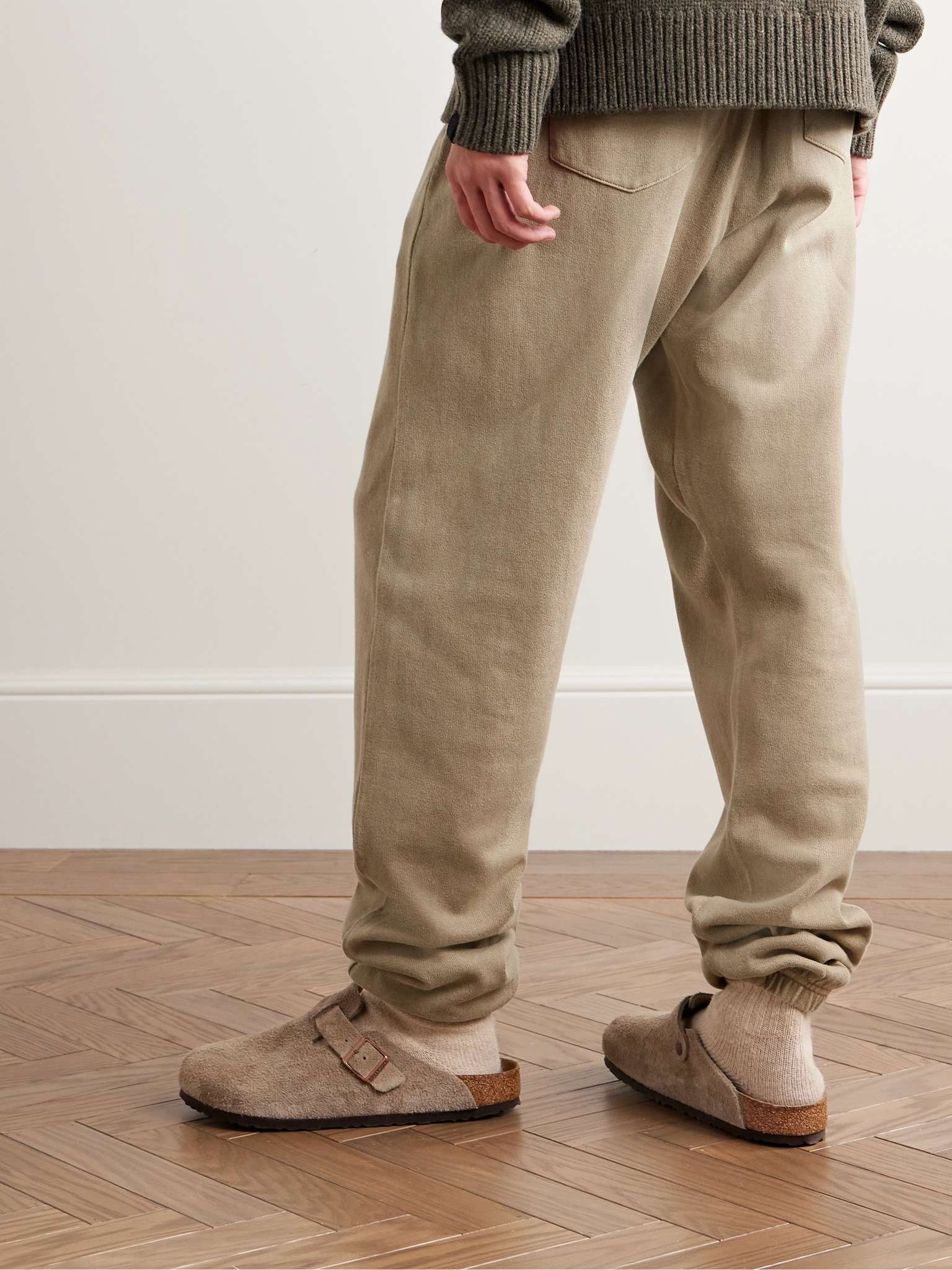 Damon Tapered Cotton-Jersey Sweatpants - 4