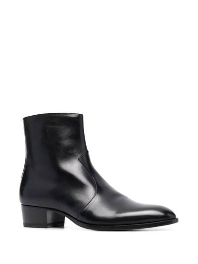 SAINT LAURENT Wyatt 40mm ankle boots outlook