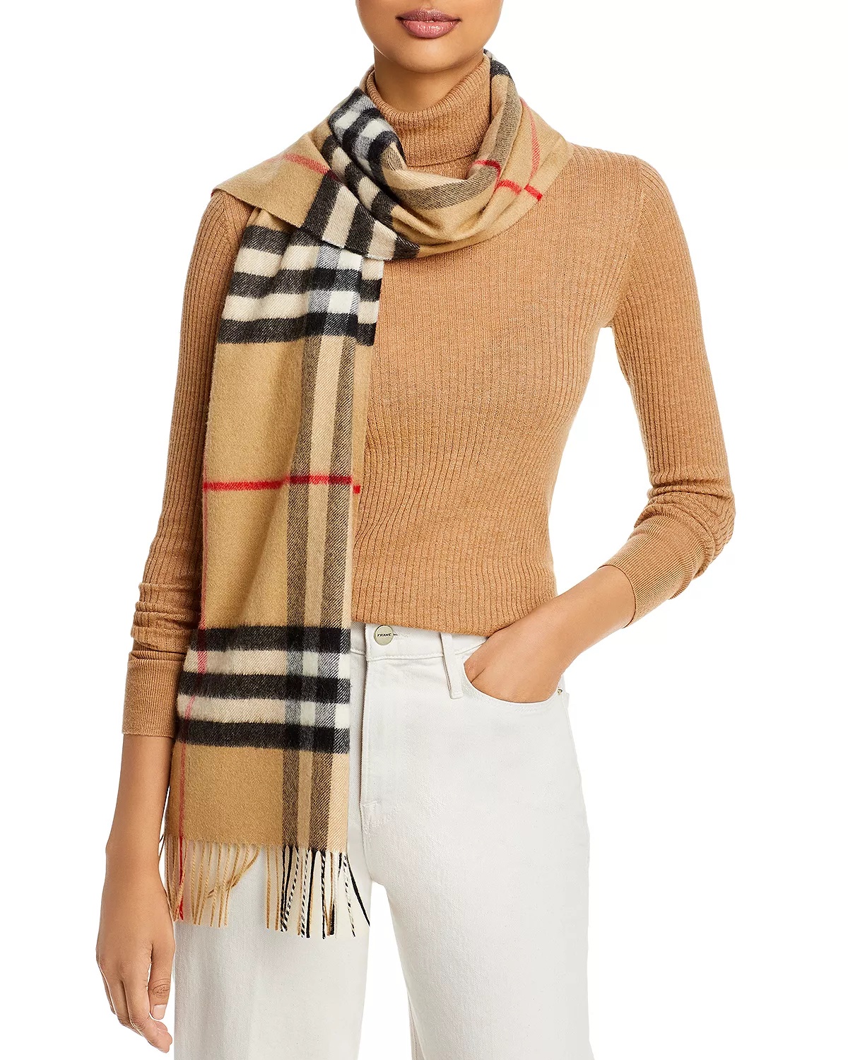 Classic Check Cashmere Scarf - 2