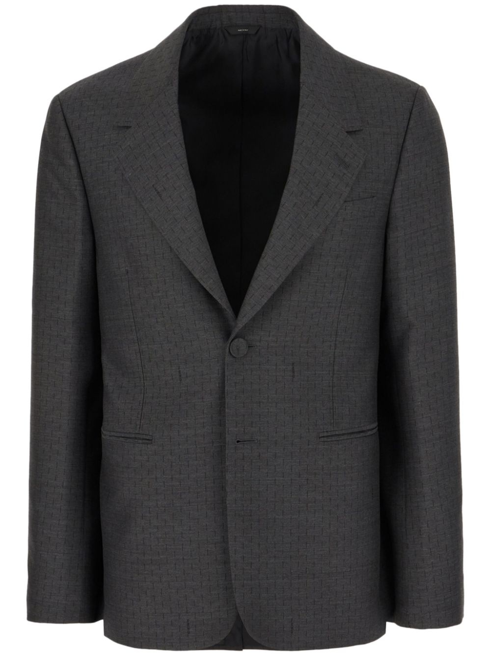 wool blazer - 1