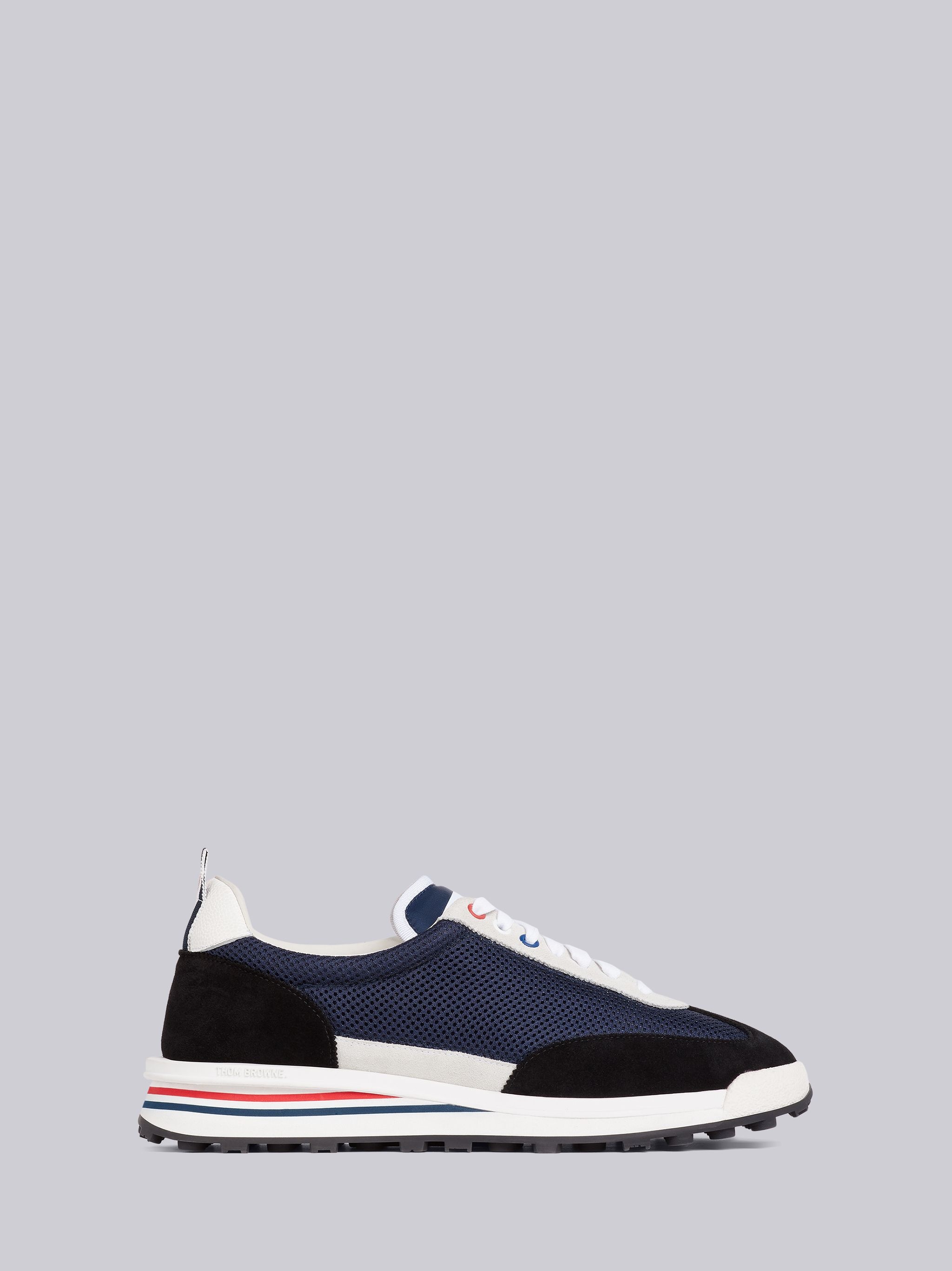 Navy Nylon Tech Runner - 1