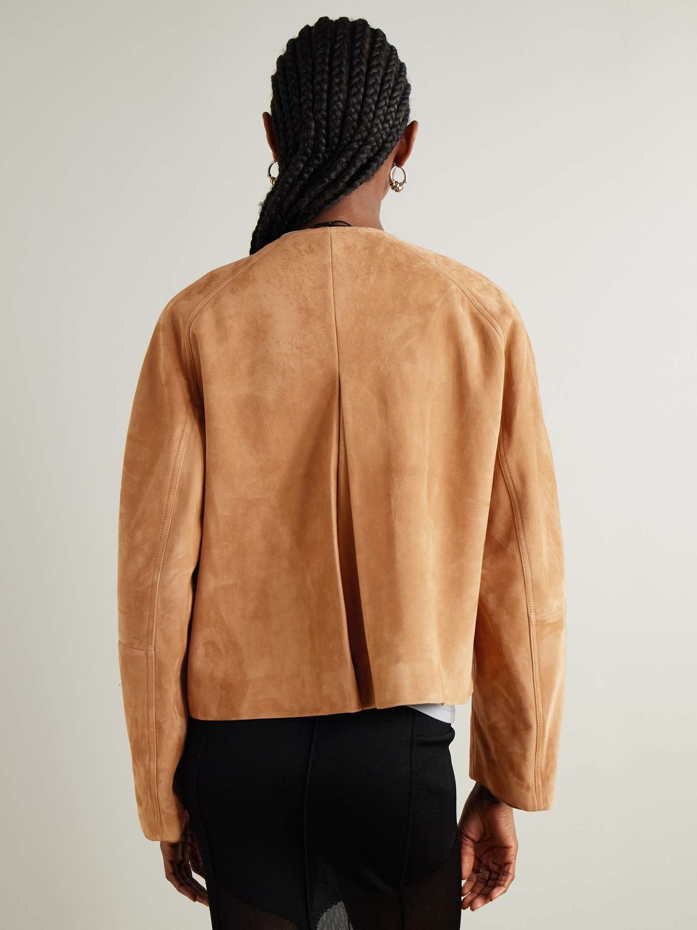 Mira suede jacket Camel - 3