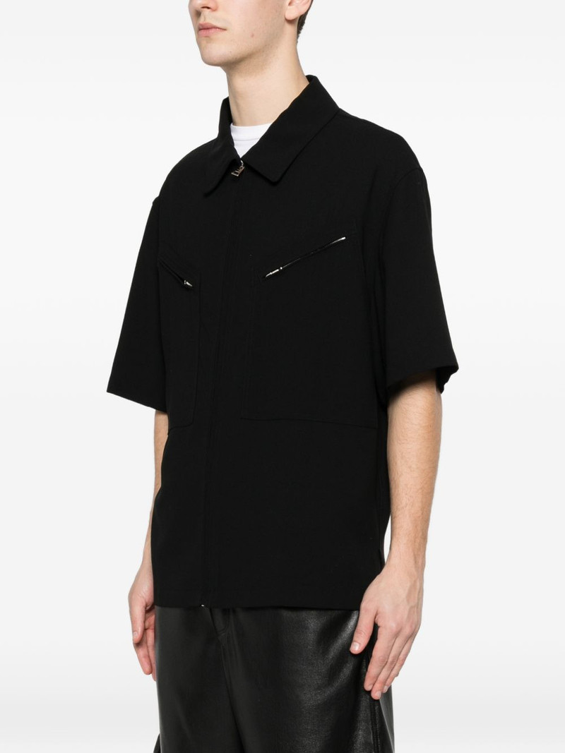 Givenchy zip-up shirt jacket outlook
