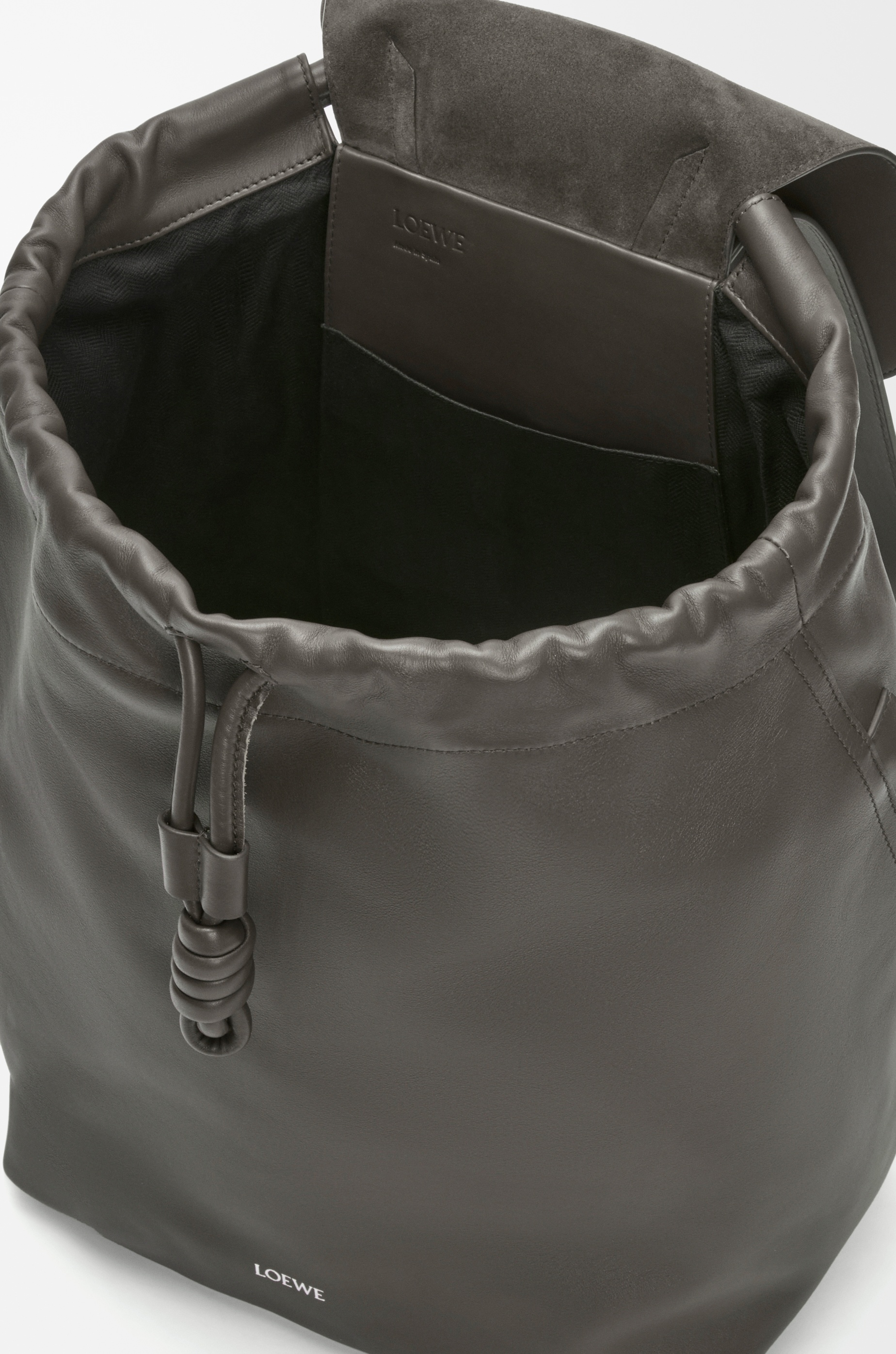 Flamenco backpack in shiny supple calfskin - 4