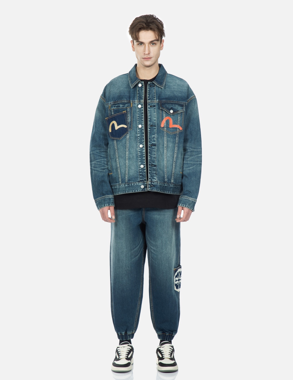 【KOOLOSET】Multi Pocket Washed Denim Multi-Pocket Washed Denim Pants – KIIKIO