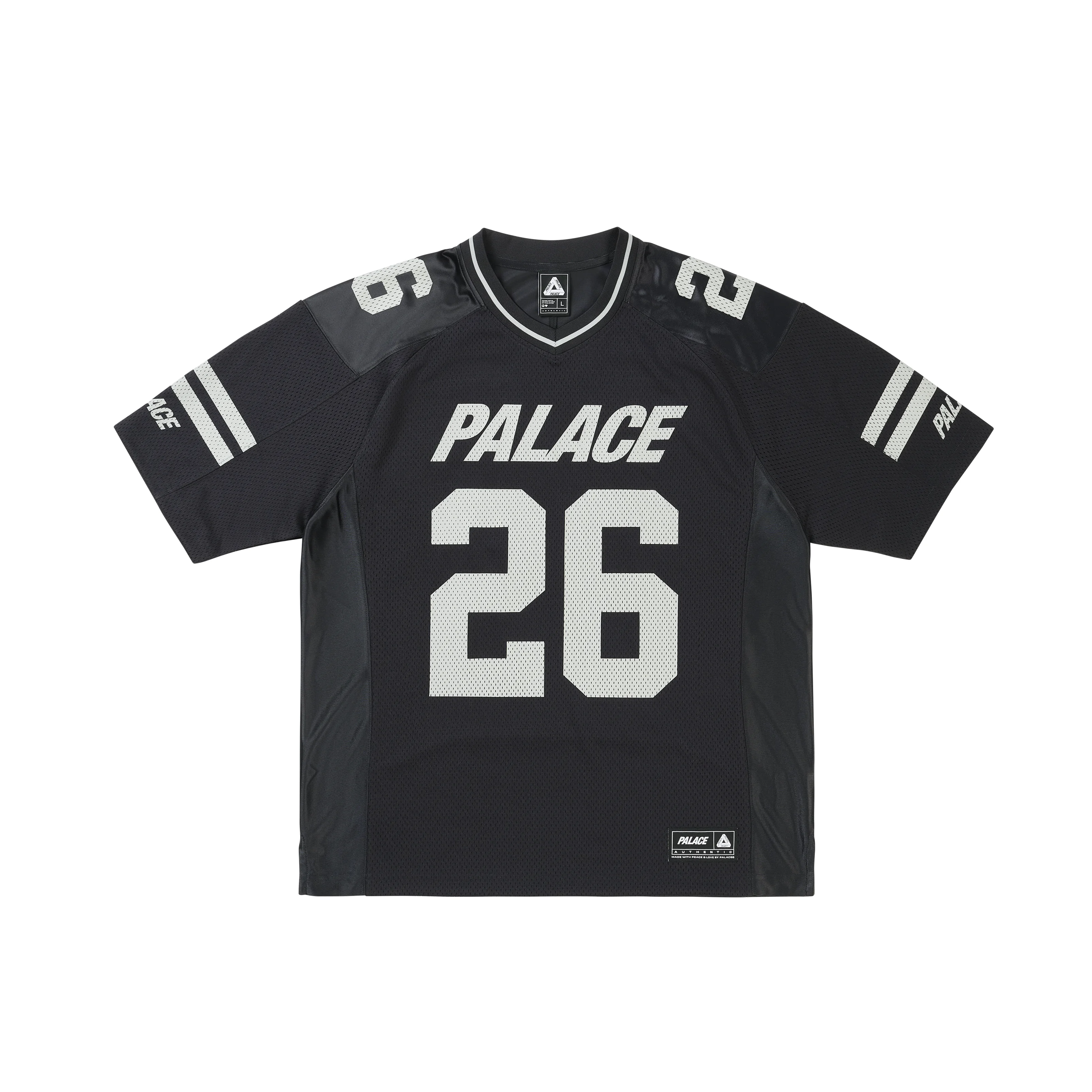 MESH TEAM JERSEY BLACK - 1