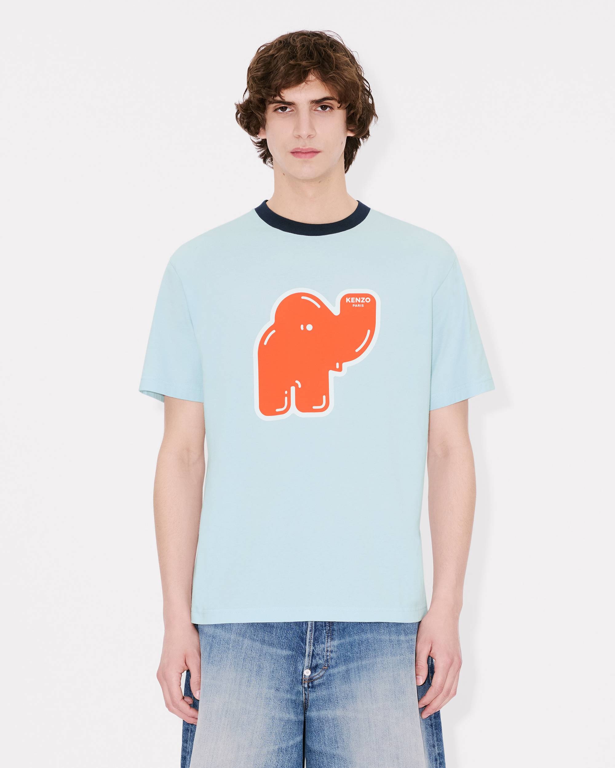 'KENZO Elephant Logo' T-shirt in cotton - 3