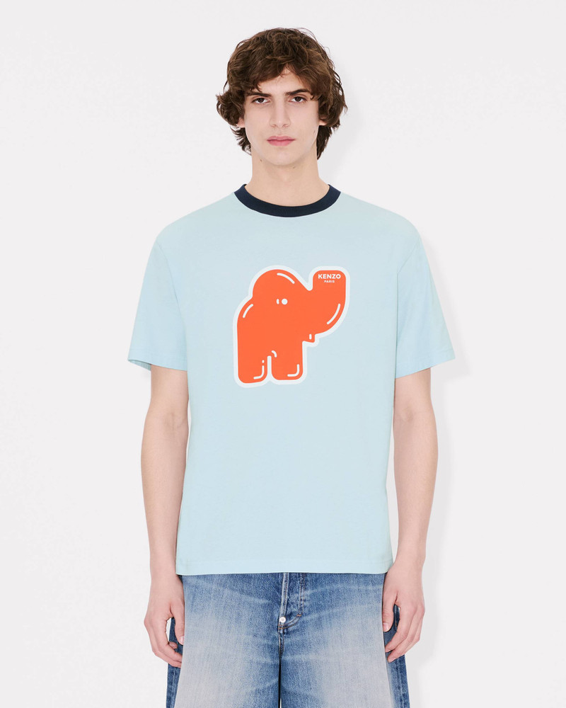 'KENZO Elephant Logo' T-shirt in cotton 3