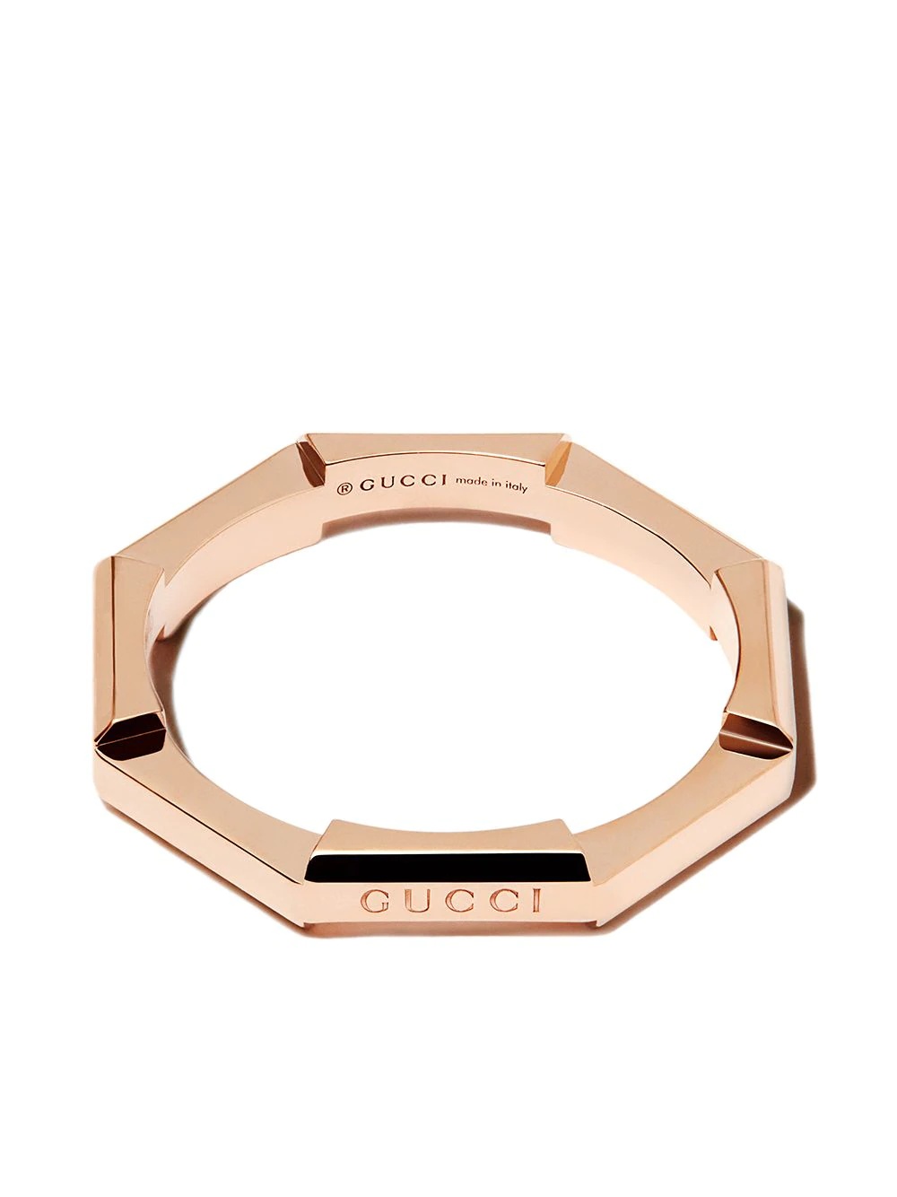 18K rose gold Link to Love ring - 1