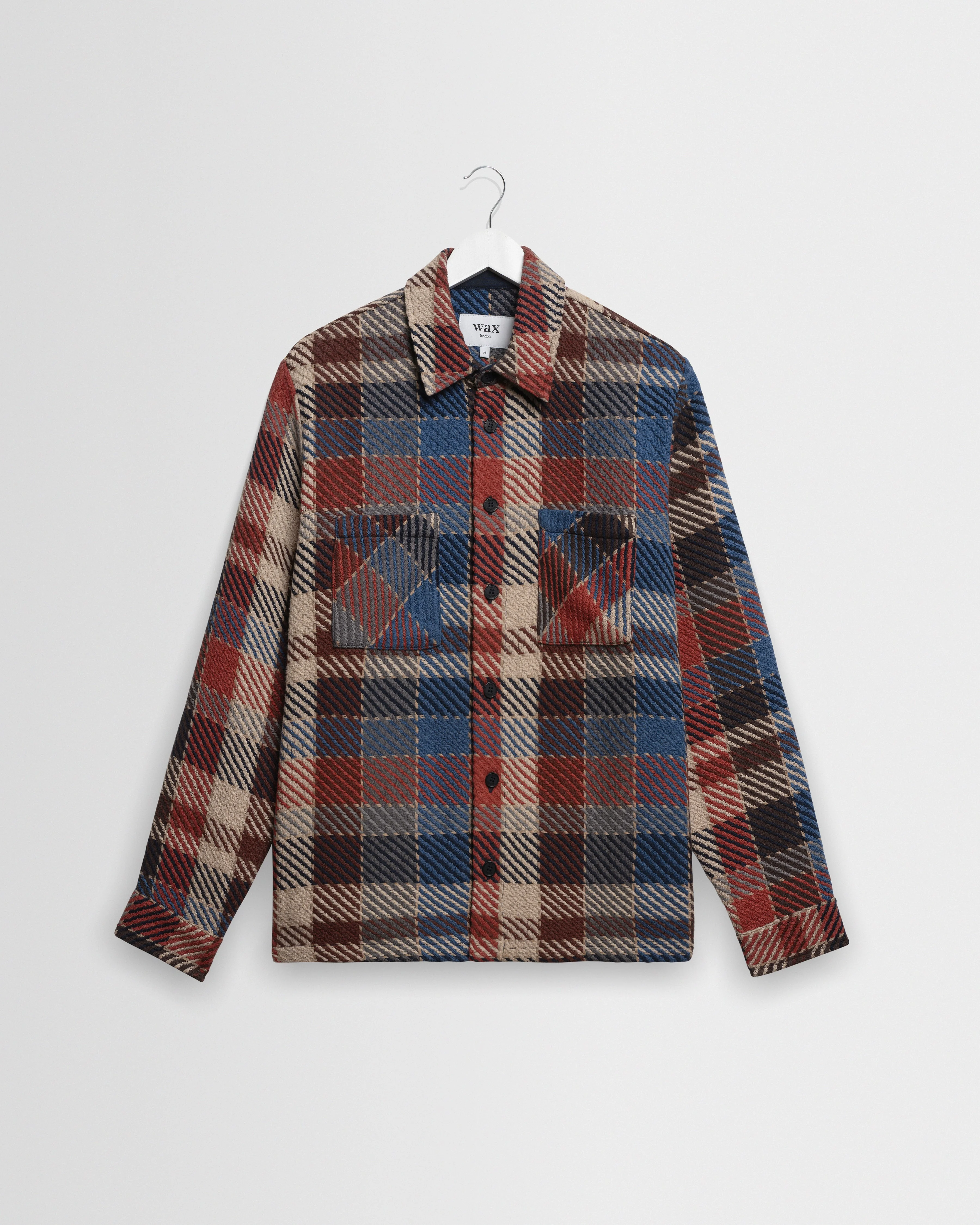Whiting - Rust And Multicolour Pike Check Overshirt - 1
