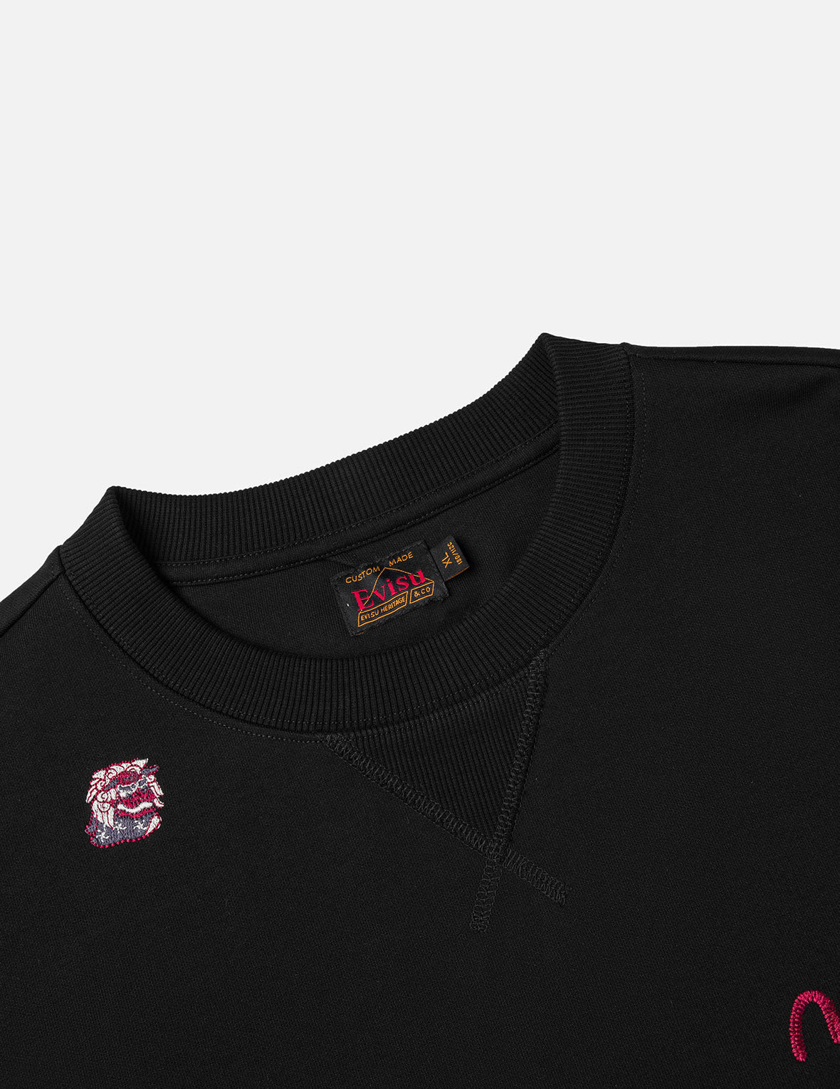Allover Multi Logos Embroidery Relax Fit Sweatshirt - 10