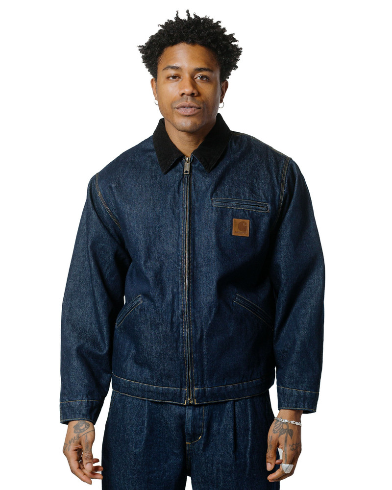 Carhartt Carhartt W.I.P. OG Detroit Jacket Blue/Black Rinsed outlook