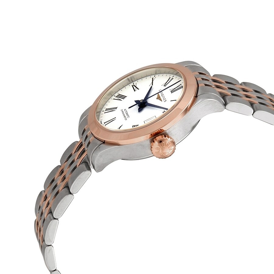 Longines Record Automatic White Dial Ladies Watch L2.320.5.11.7 - 2