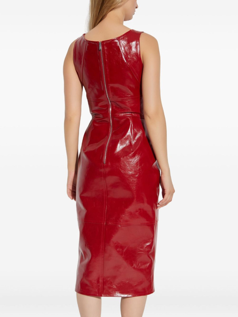 V-neck midi dress 4