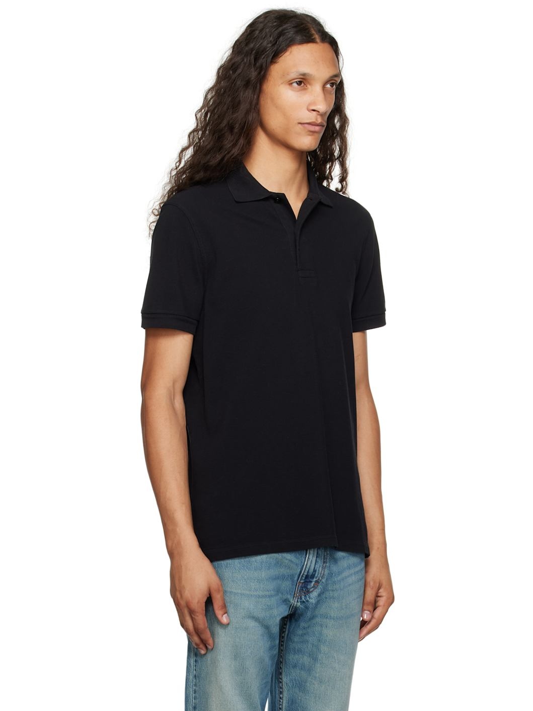 Black Tennis Polo - 2