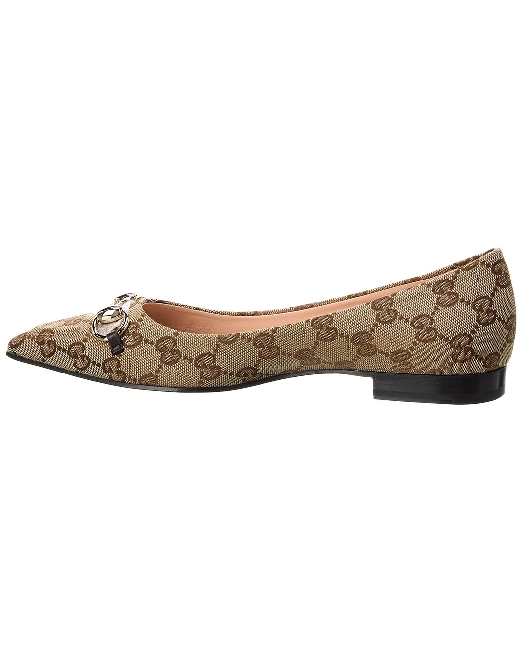 Gucci GG Canvas Ballet Flat - 2
