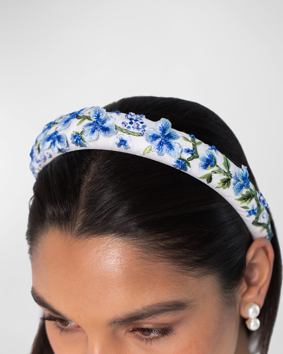 Shayla Embroidered Headband - 2