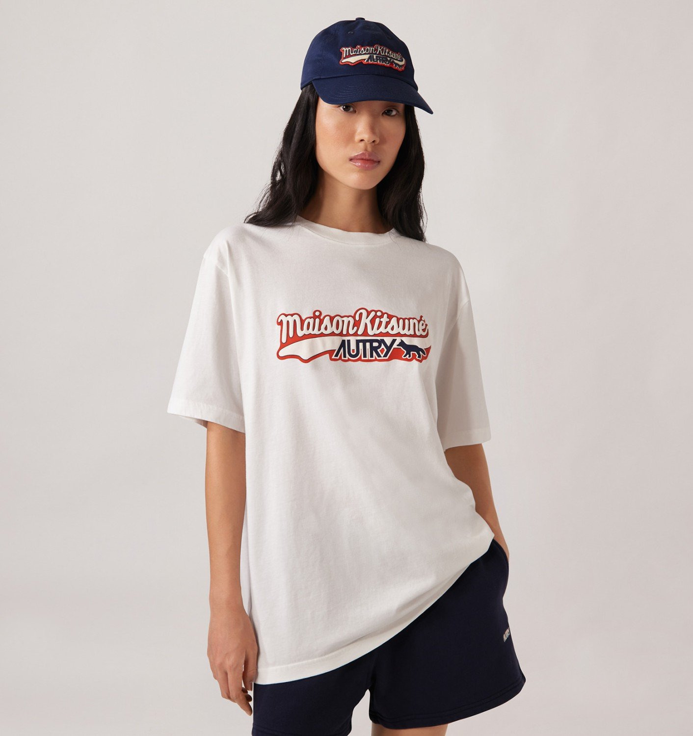 UNISEX AUTRY LOGO 'MAISON KITSUNÉ' T-SHIRT - 3