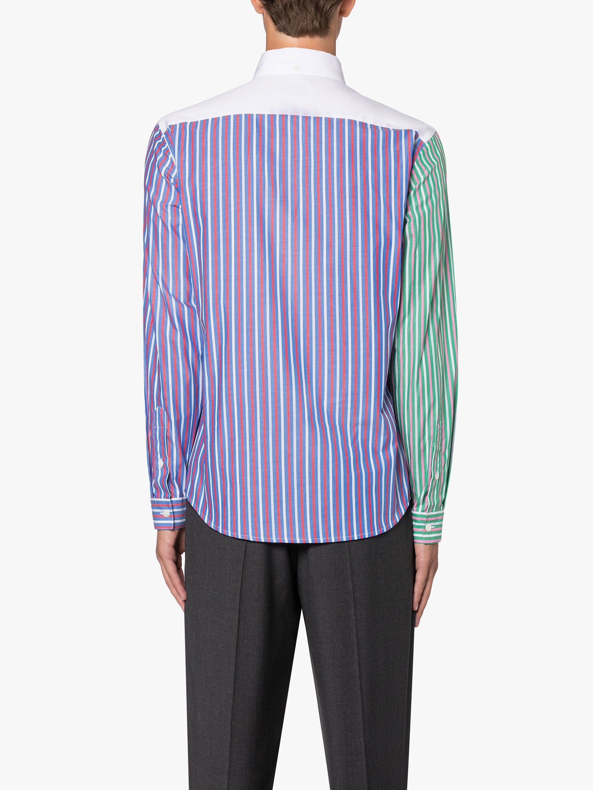 FUN BLOOMSBURY STRIPE COTTON SHIRT - 4