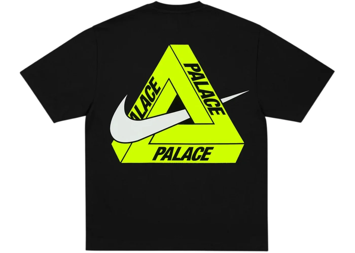 Palace x Nike Tri Swoosh T-Shirt Black - 1