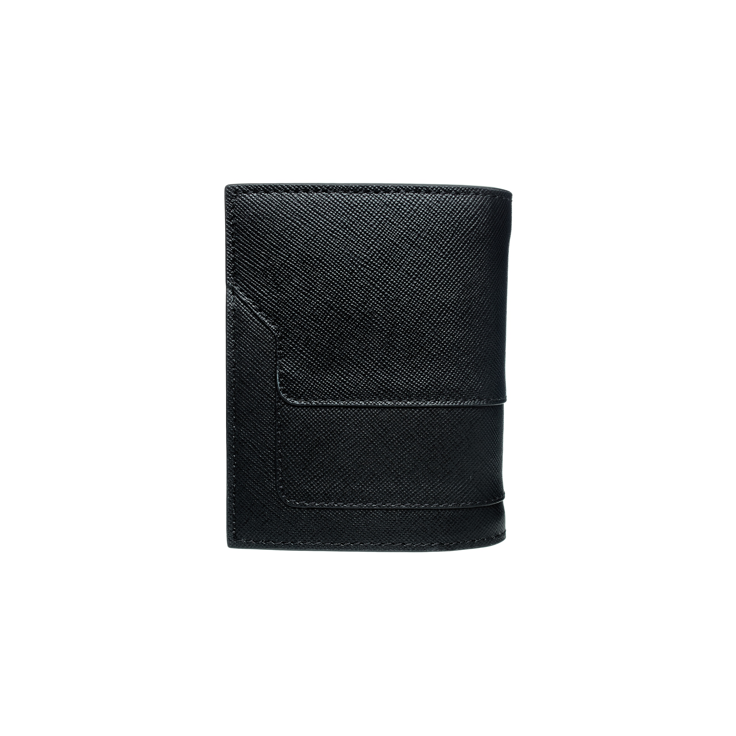 BLACK LEATHER WALLET - 3