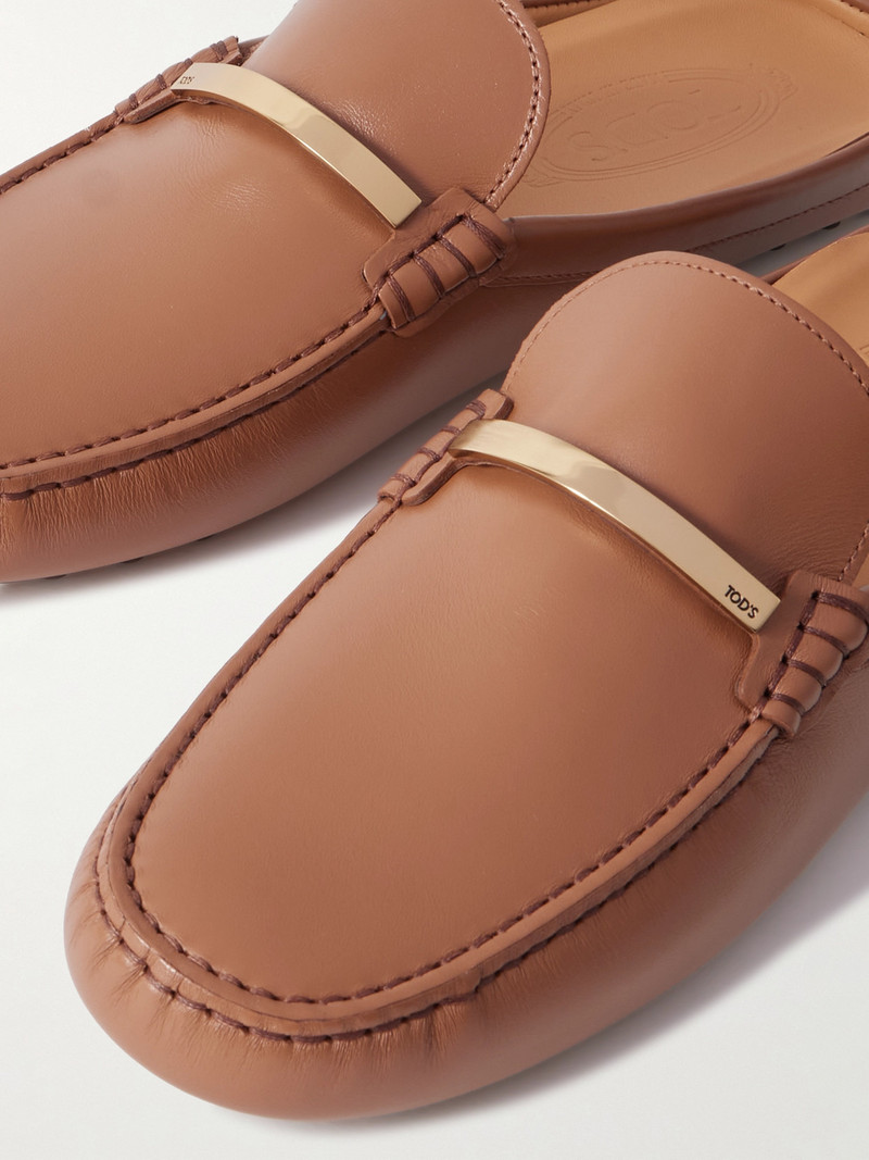 Gommino 22l Embellished Leather Mules 4