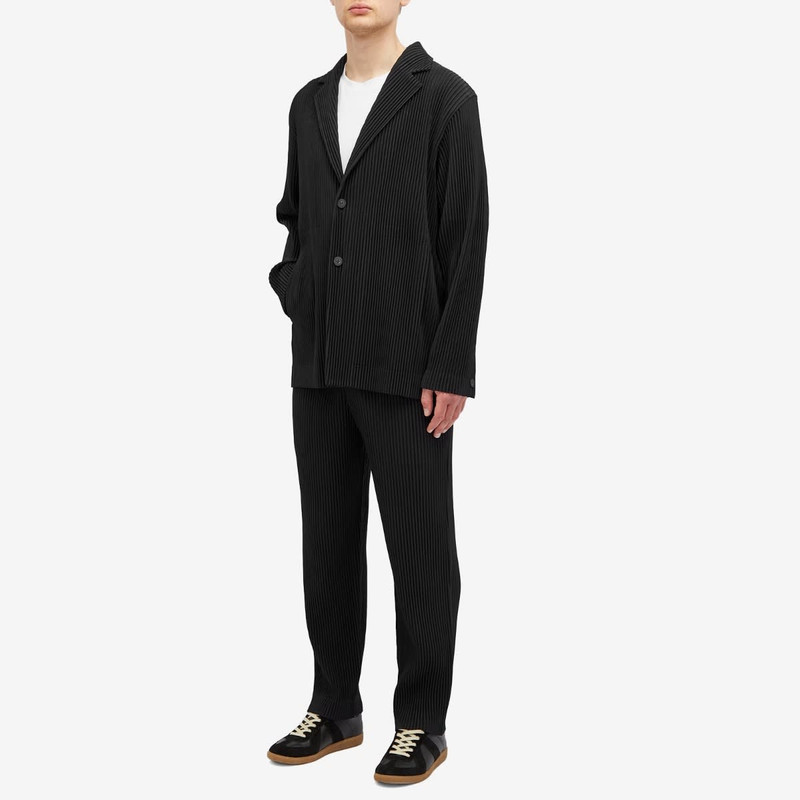 ISSEY MIYAKE Homme Plissé Issey Miyake Pleated Single Breasted Jacket outlook