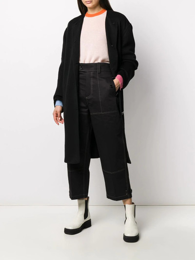 Marni loose fit cropped trousers outlook