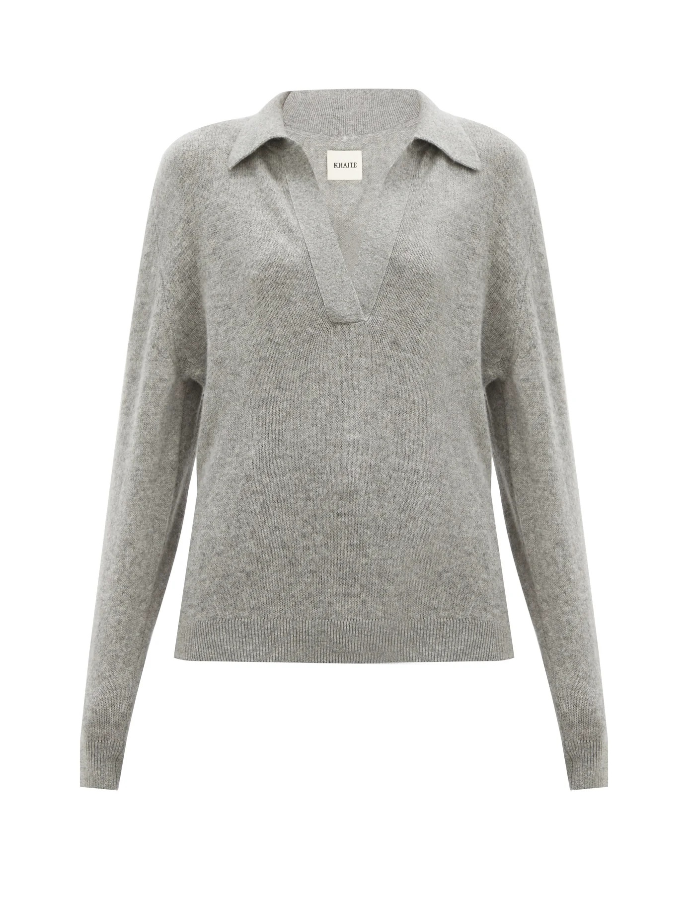 Jo V-neck cashmere sweater - 1