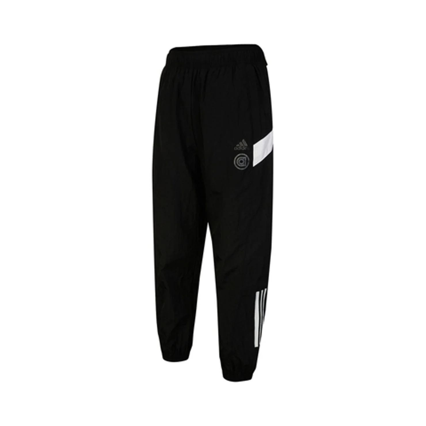 (WMNS) adidas UST Woven Pants 'Black White' HM5280 - 1