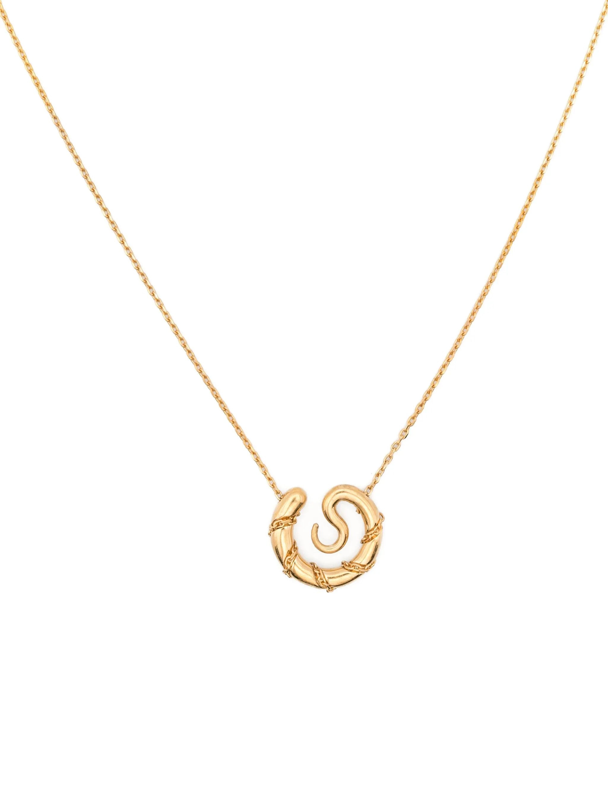 Panconesi Serpent Medallion Chain Necklace - 3