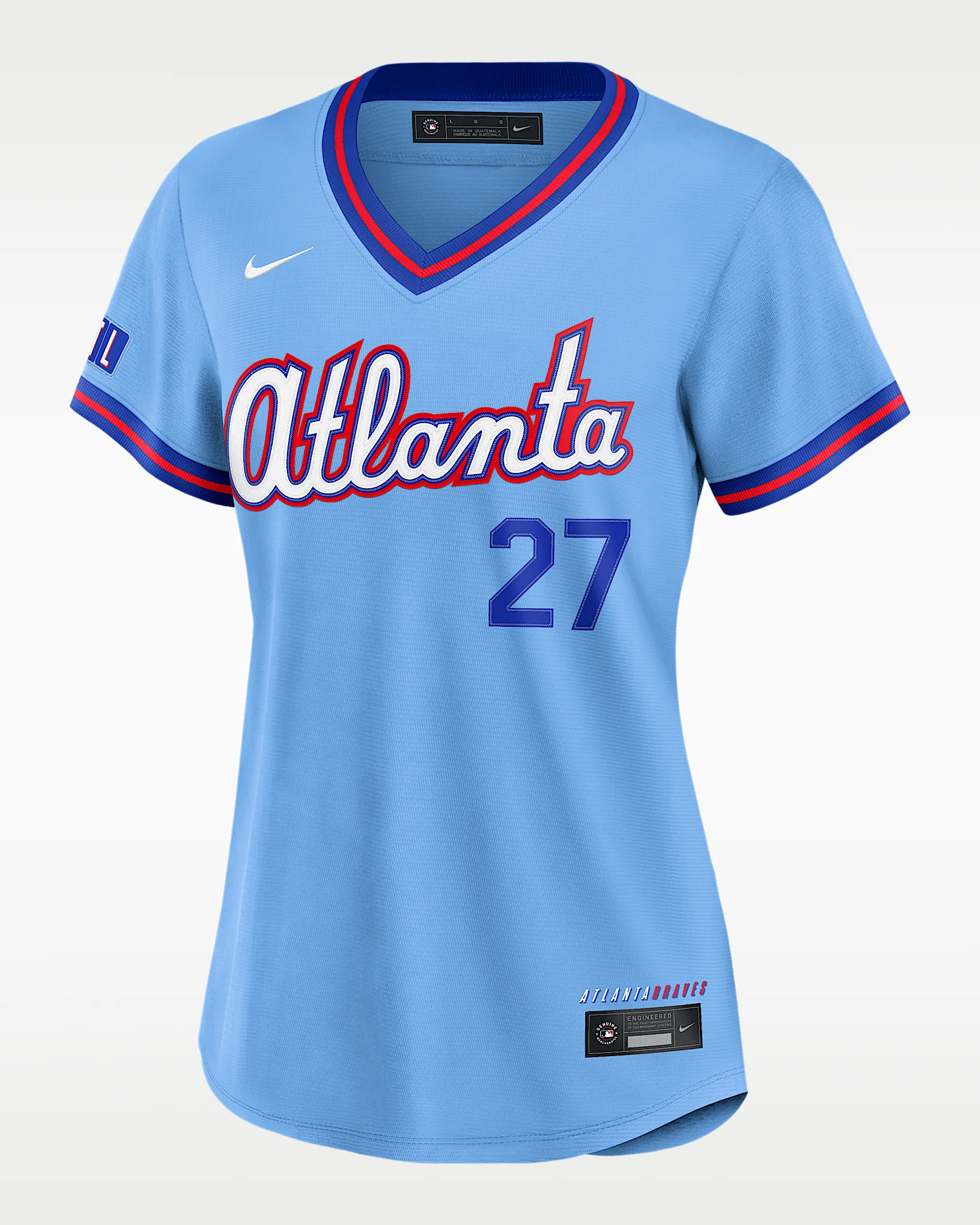 Austin Riley Atlanta Braves City Connect Women's Nike MLB Stadium Jersey - 1