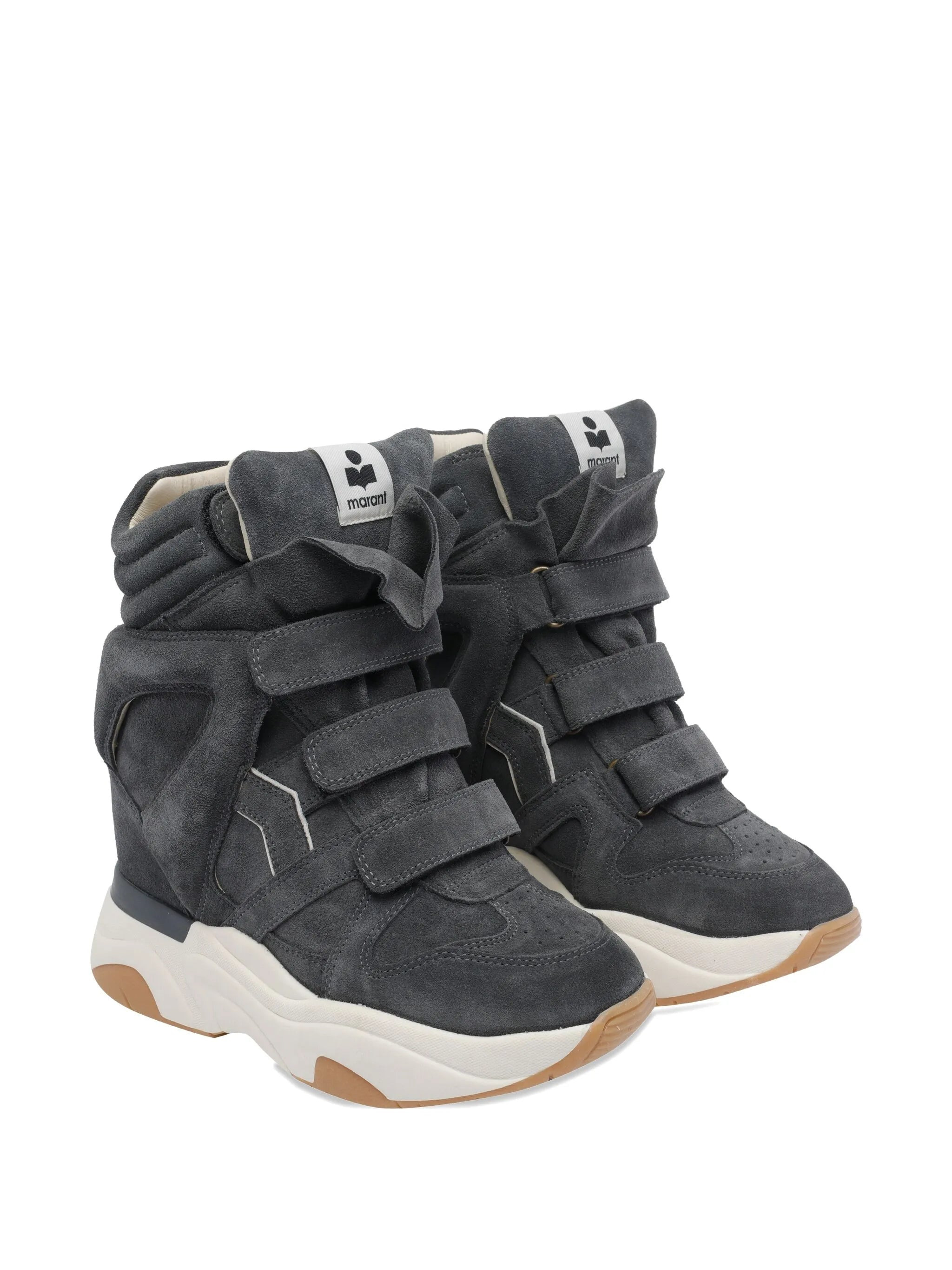 Isabel Marant Balskee Touch-strap Wedge Sneakers - 2