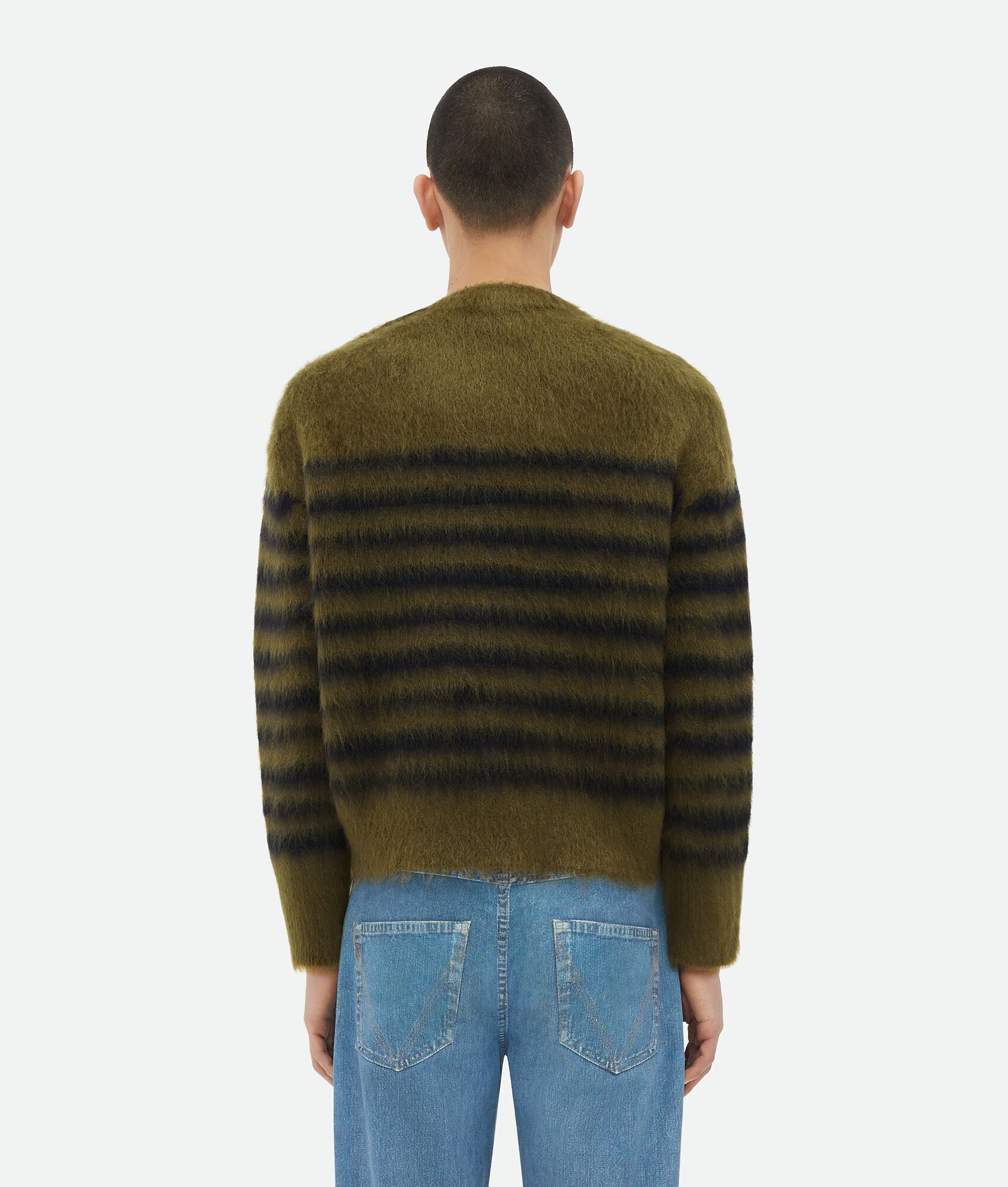 Heavy Marinière Mohair Sweater - 3