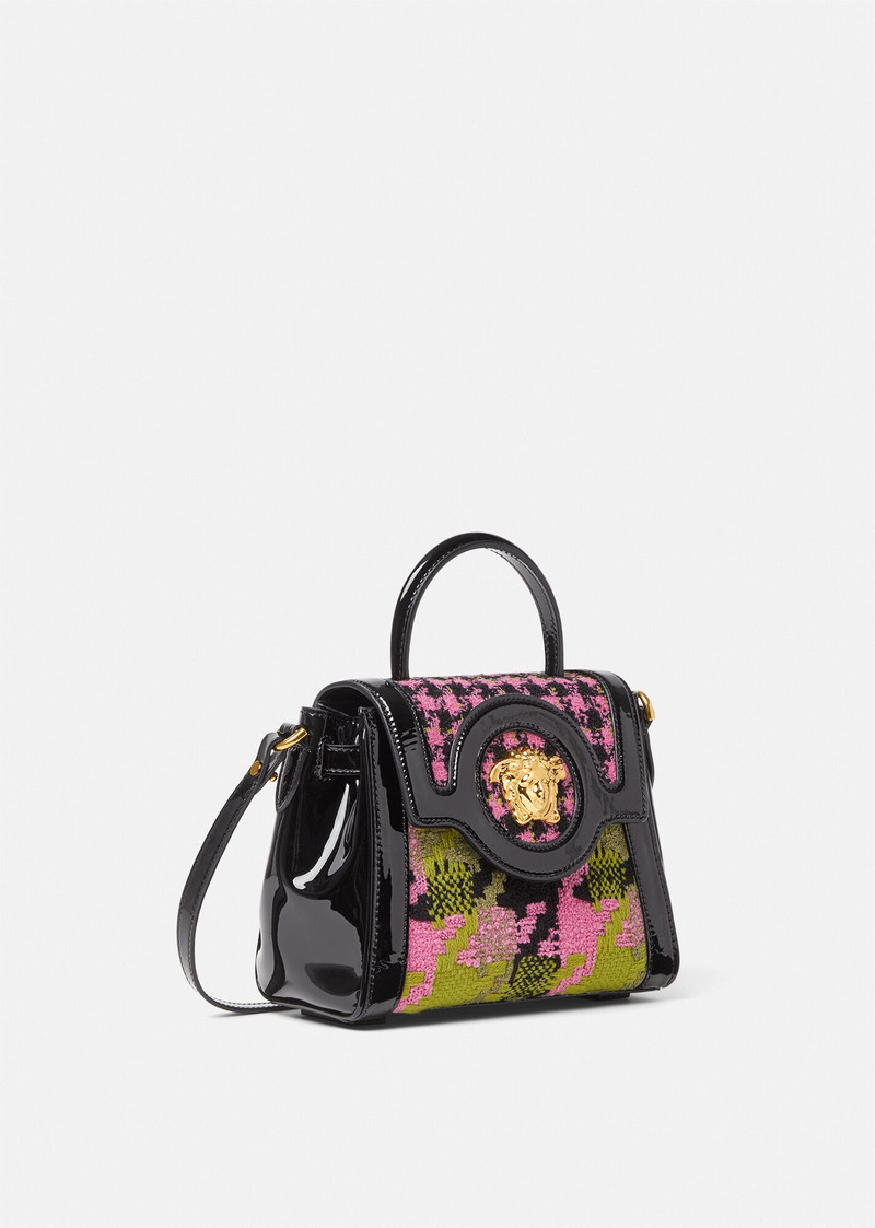VERSACE La Medusa Small Tweed Handbag outlook