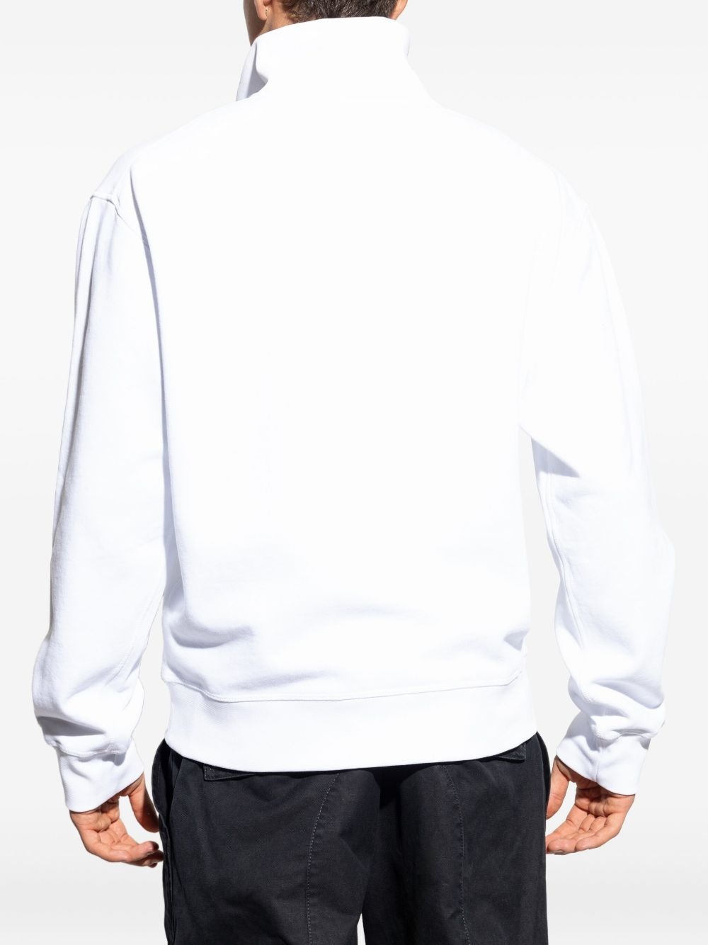 zip-up sweatshirt - 4