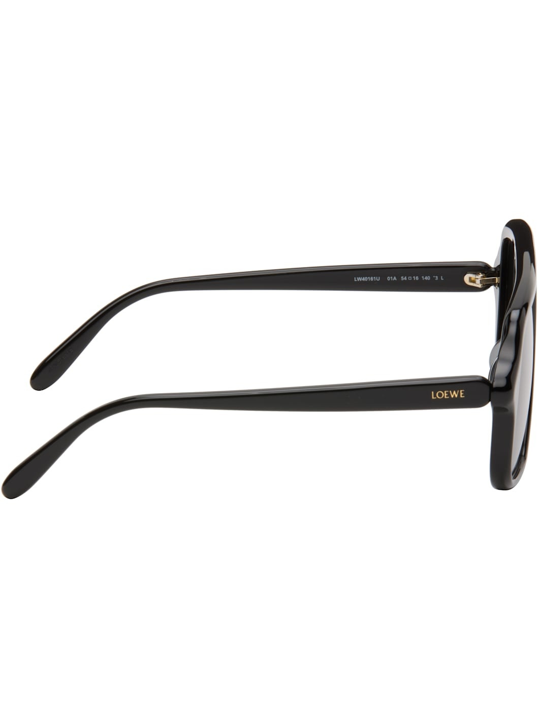 Black Aviator Slim Sunglasses - 2
