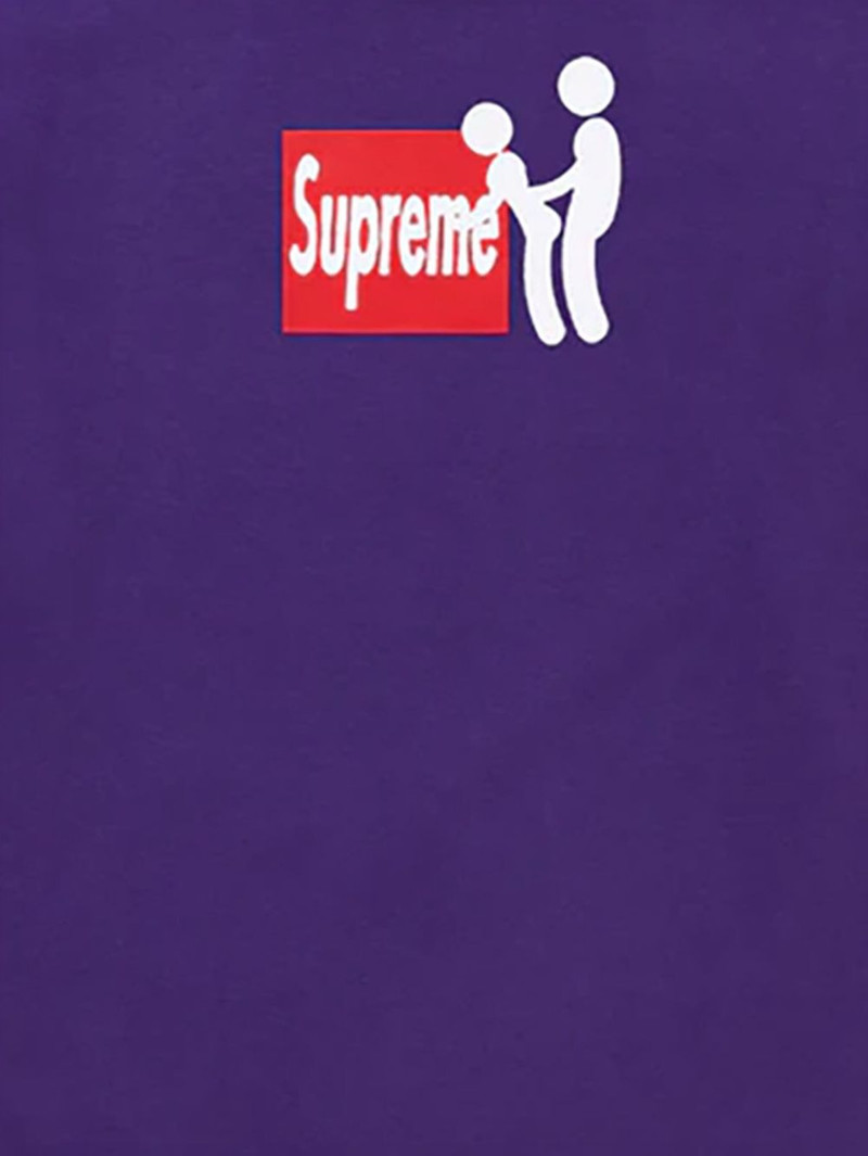 Supreme Stadium printed "Purple" T-shirt outlook