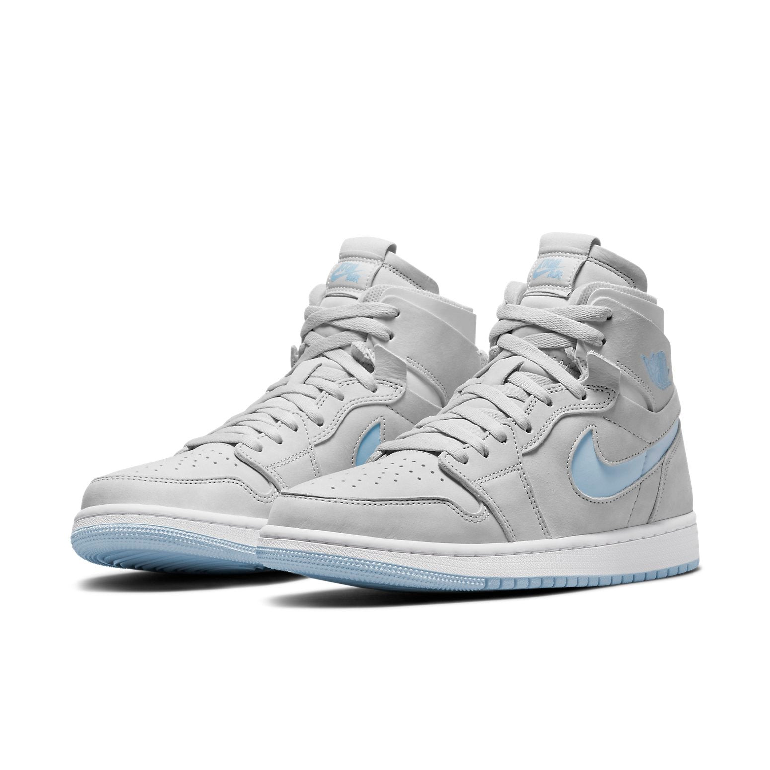 (WMNS) Air Jordan 1 High Zoom Comfort 'Cool Grey Light Blue' CT0979-004 - 3