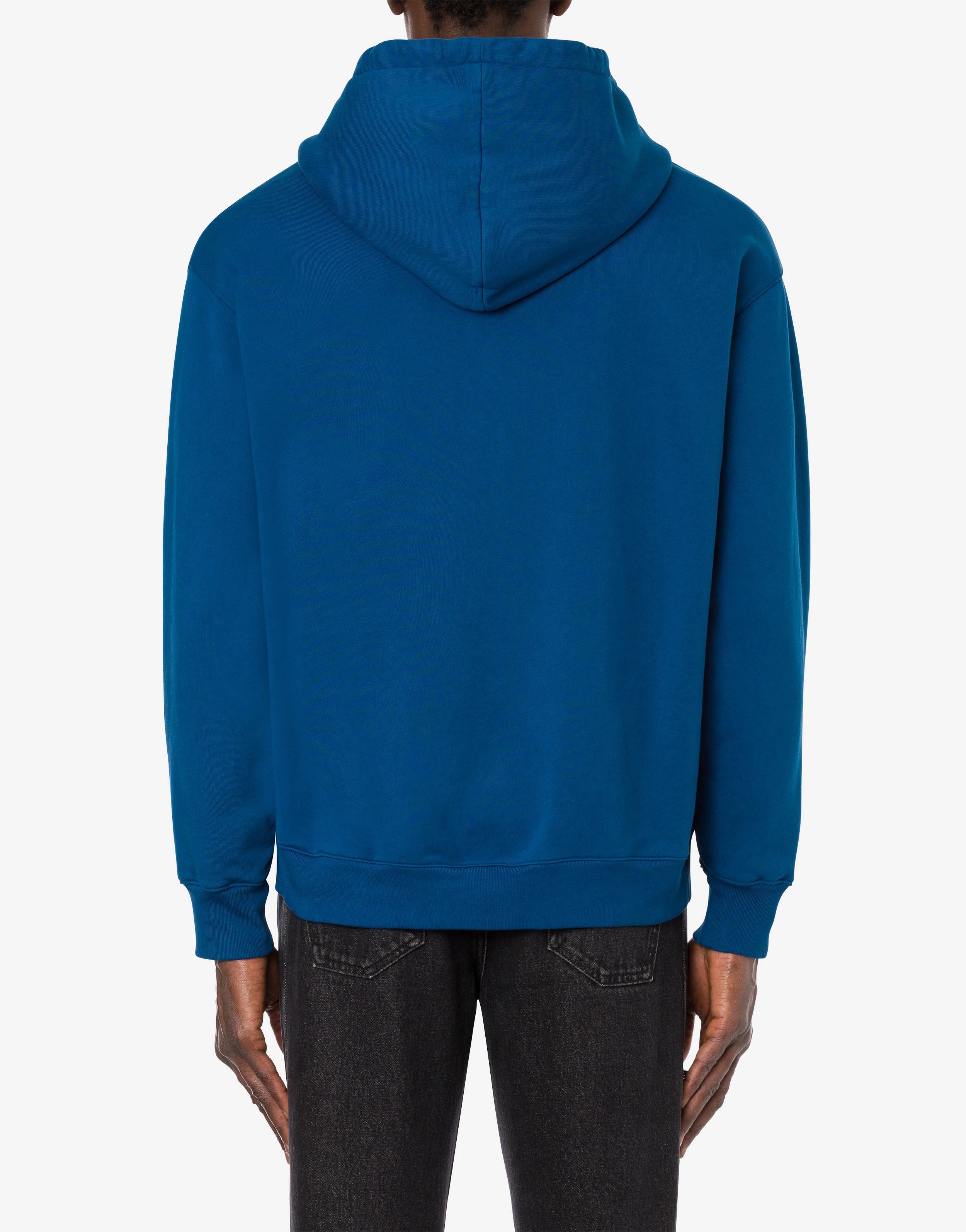 MOSCHINO VARSITY HOODED SWEATSHIRT - 3