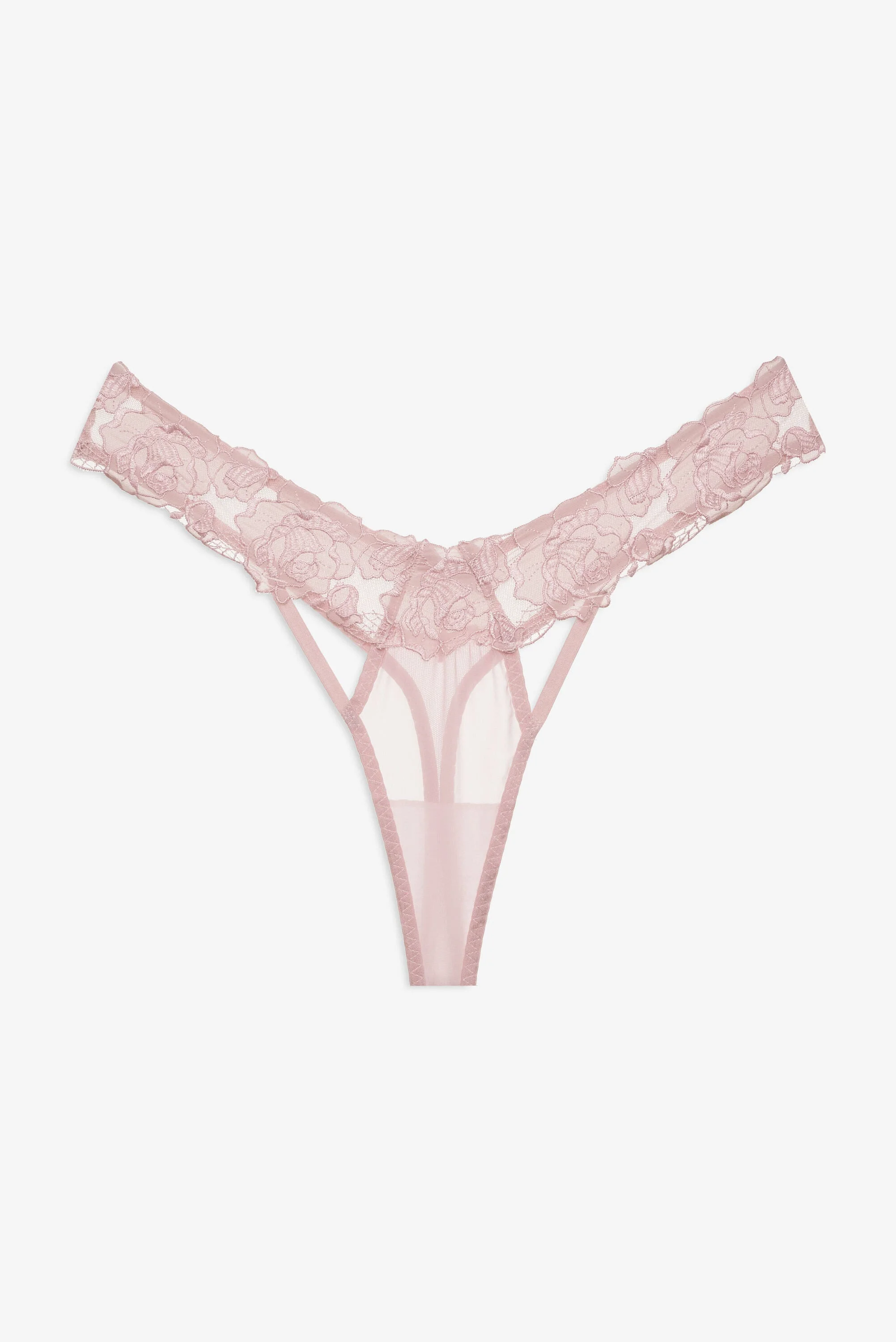 Blissful Blooms Thong Panty - 1