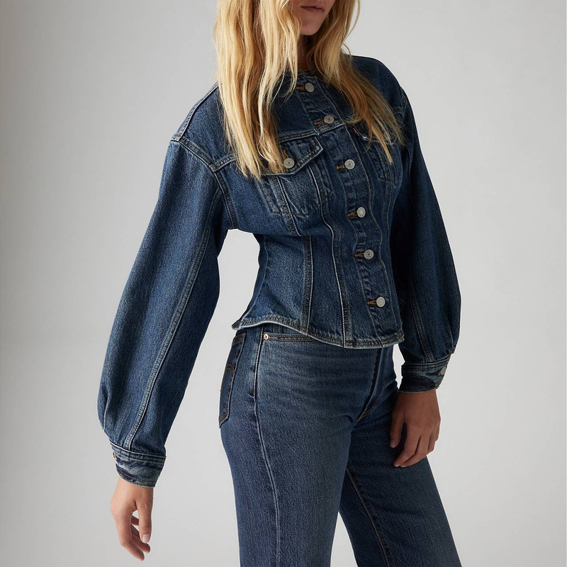 SCULPTED TRUCKER JACKET 5