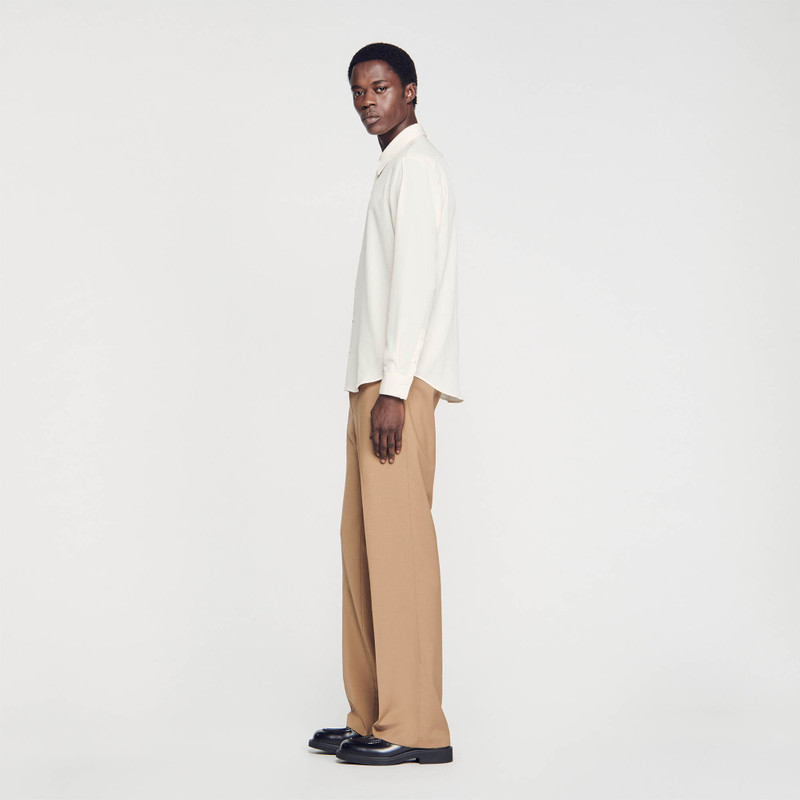 Pleated loose-fit shirt 7