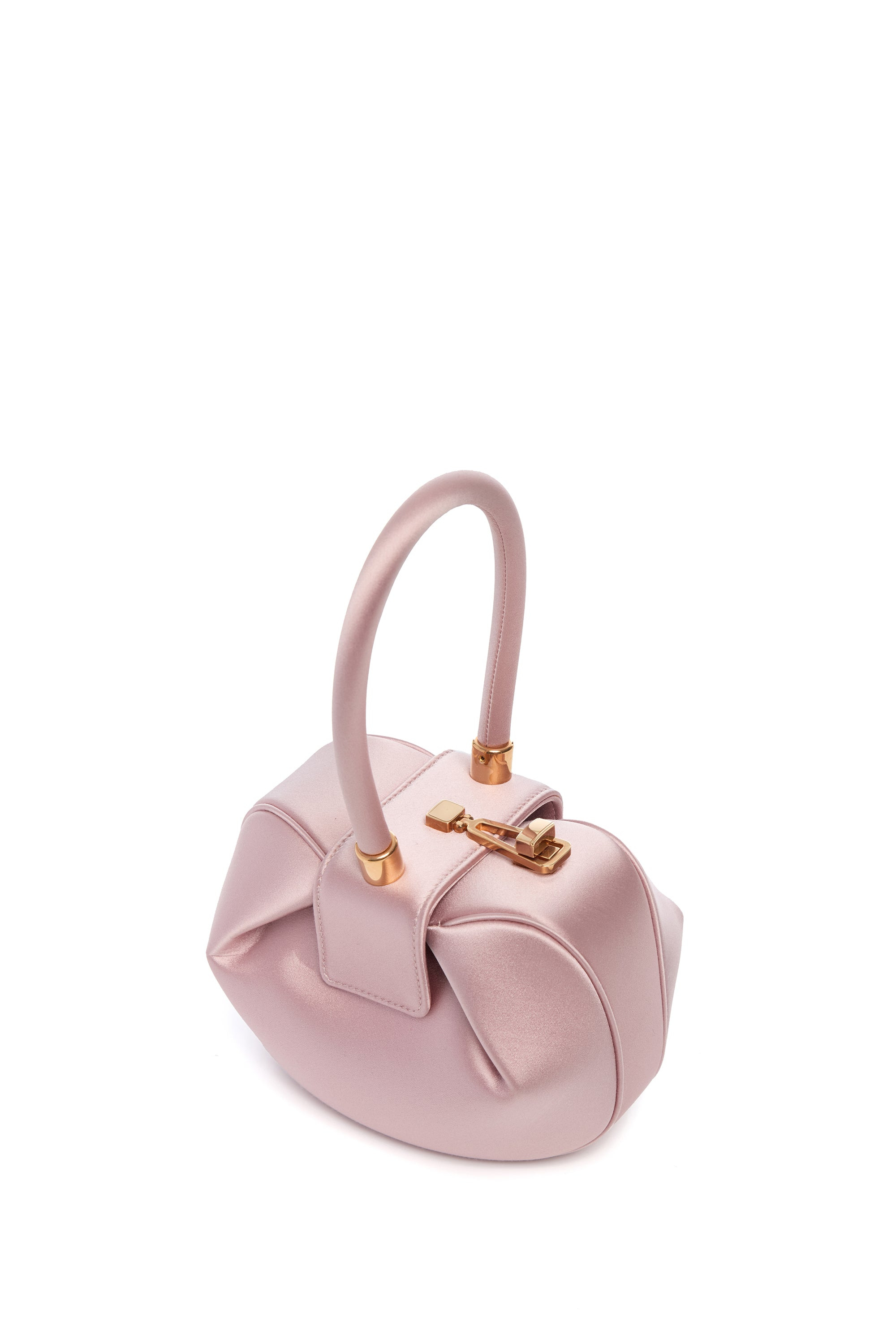 Demi Bag in Amethyst Satin - 3
