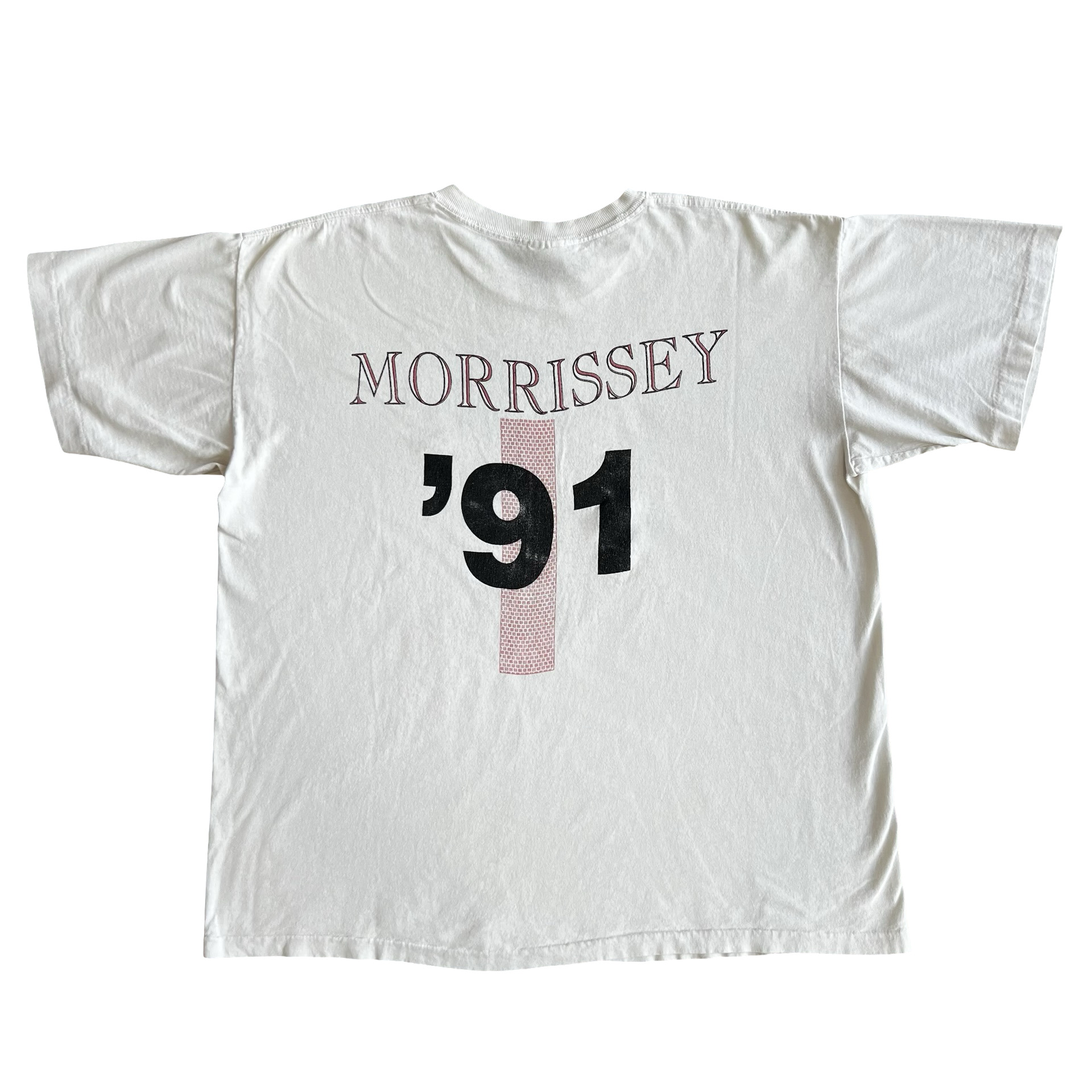 Final Blow - Vintage 90s Morrissey Portrait Photo T-Shirt SZ XL - 4