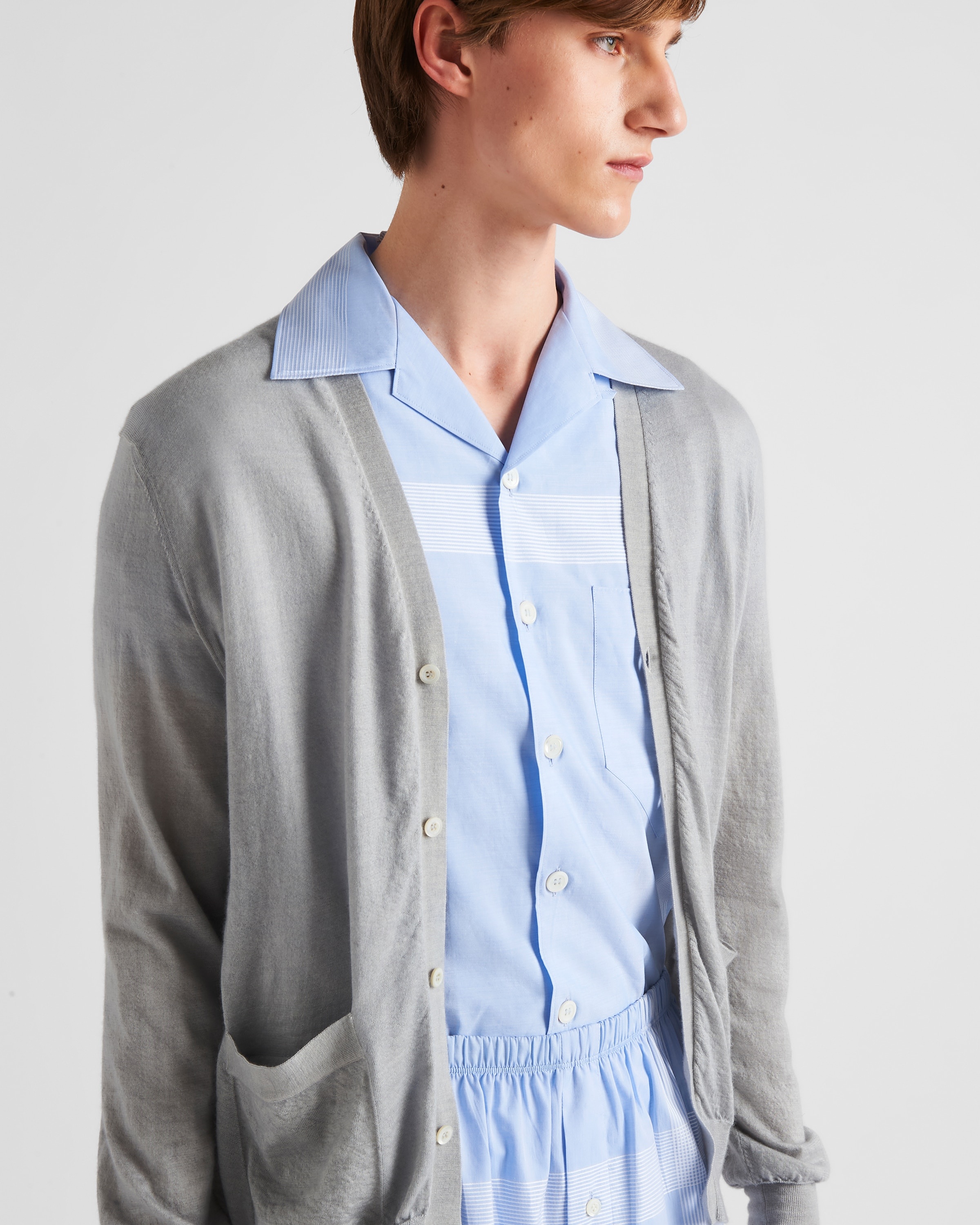 Short-sleeved cotton shirt - 3